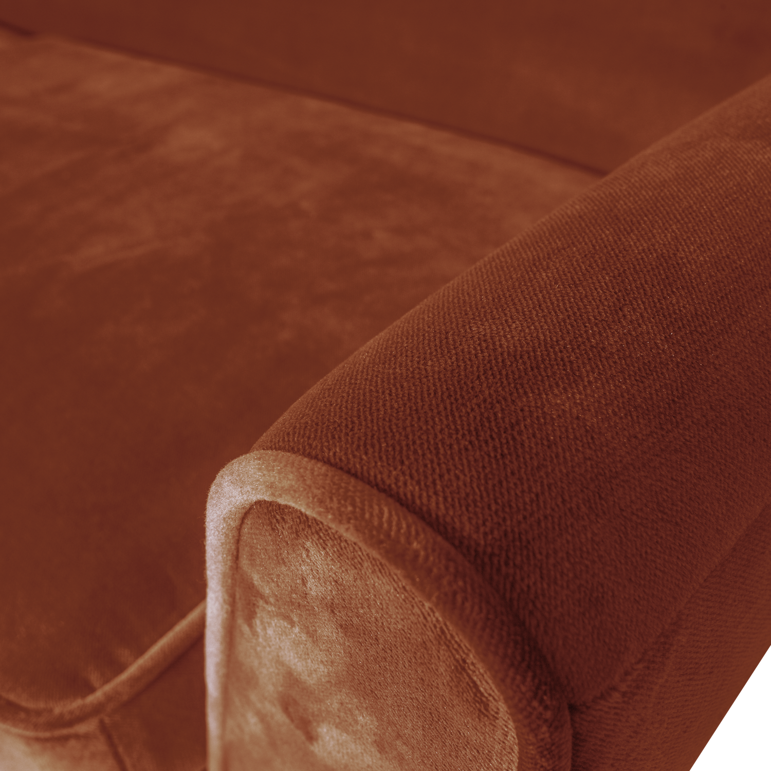 Rocco xl bank 230 cm velvet off white [fsc]