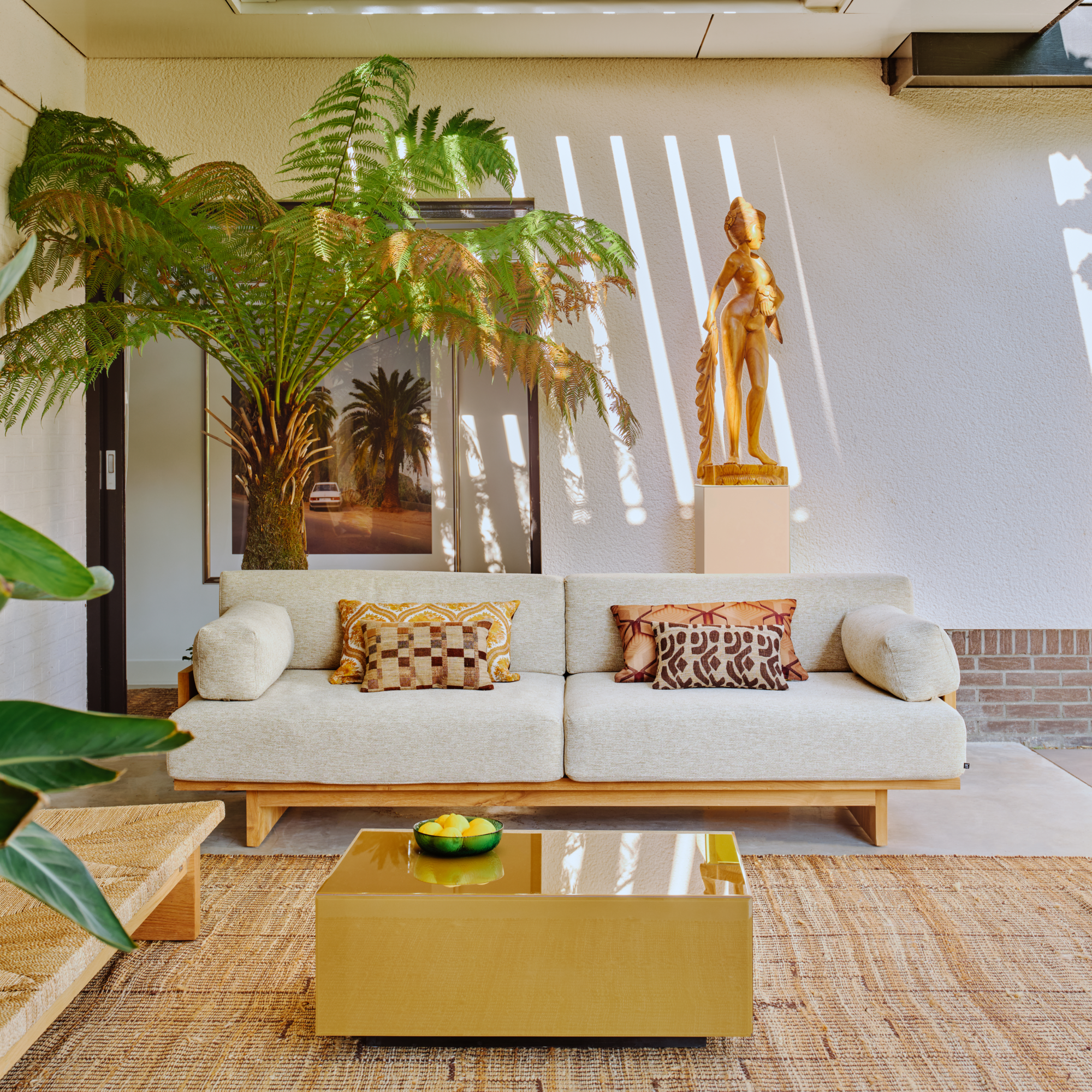 HKliving Tuinbank teak
