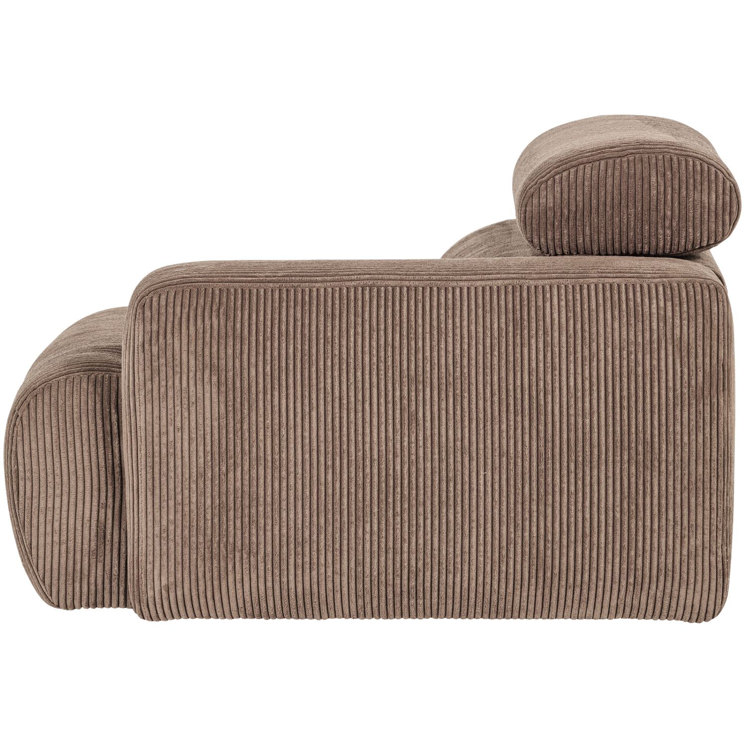 Novi 1-zits element arm links boucle karamelbruin