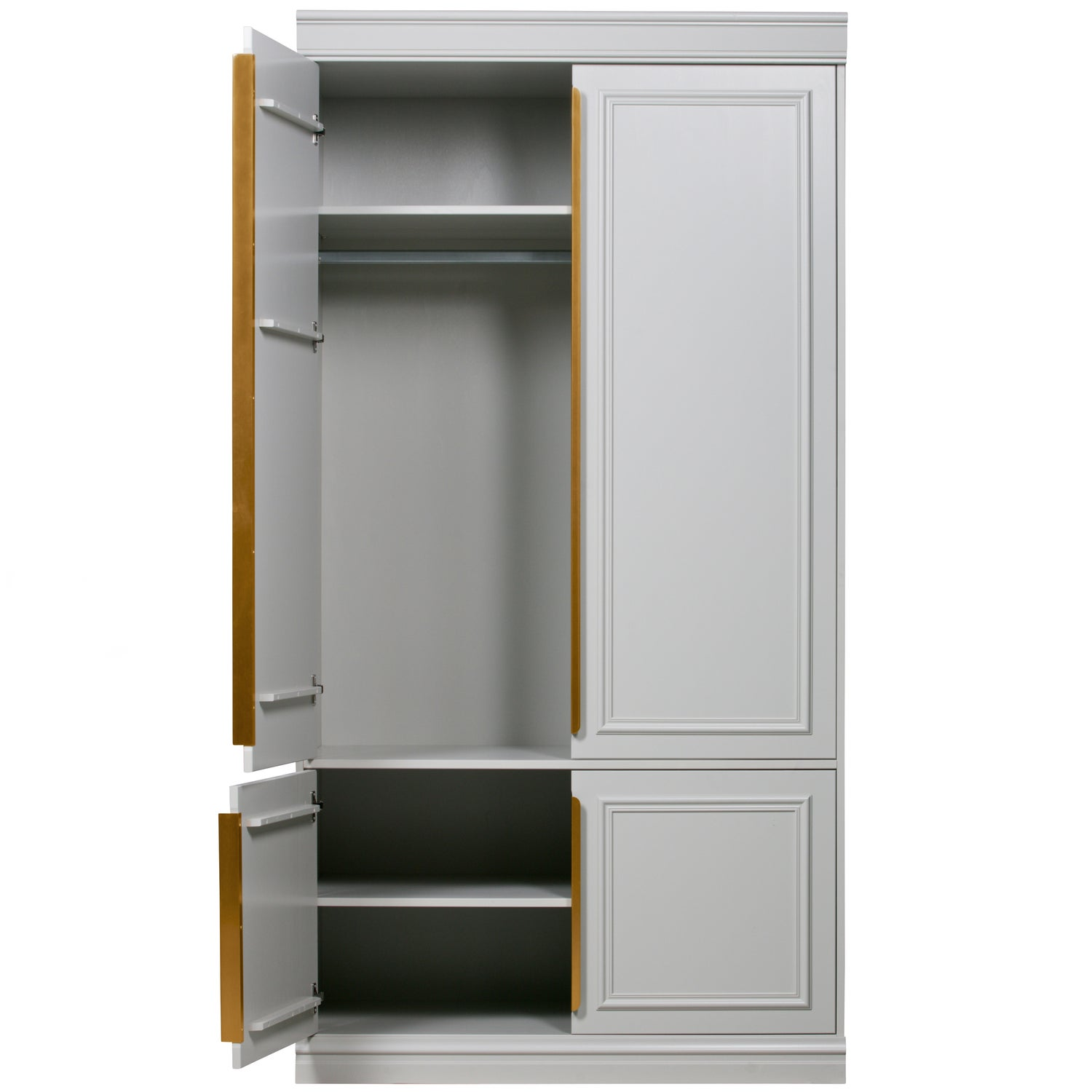 Organize kast 62 cm grenen mist [fsc]