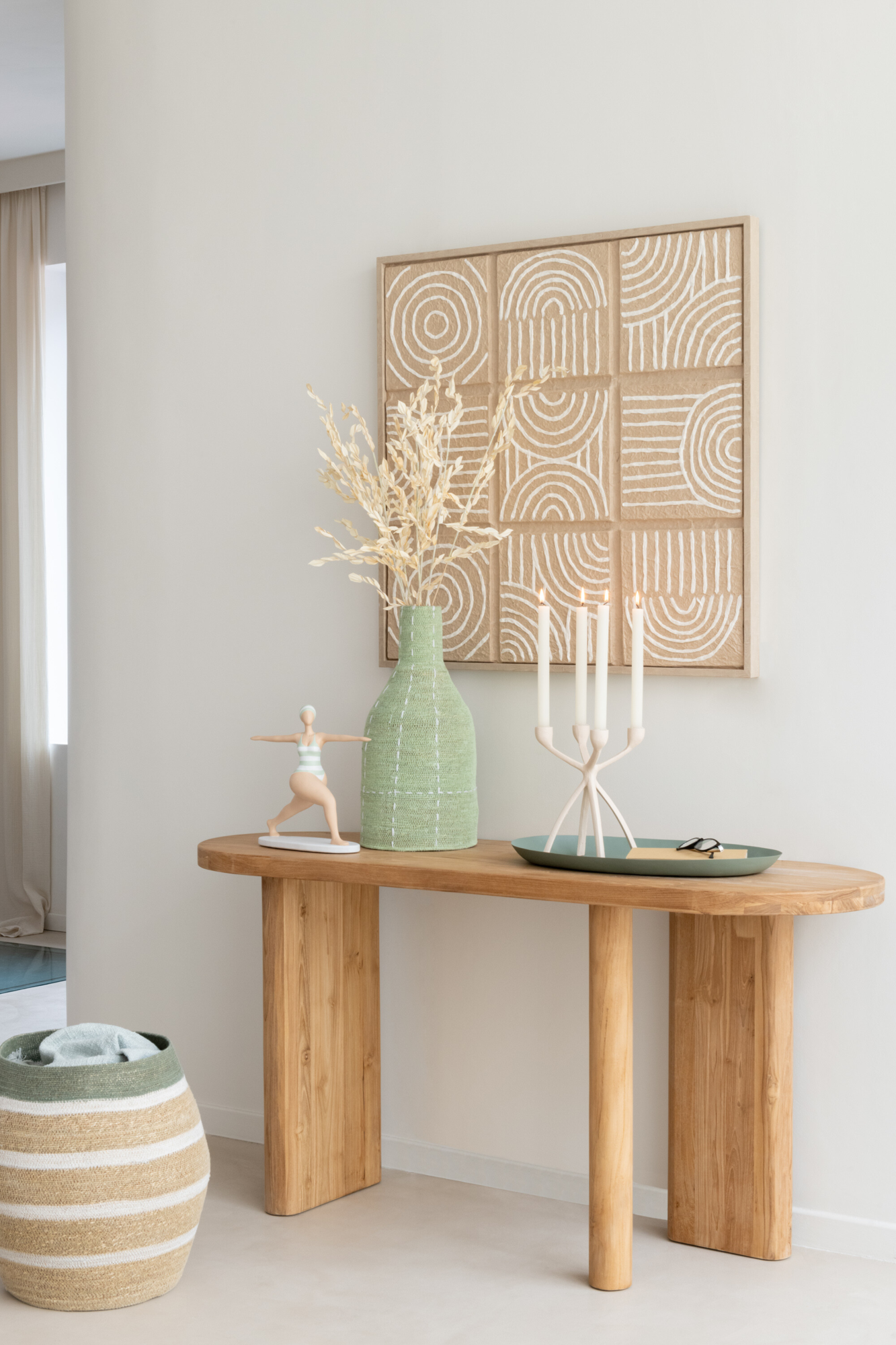 Sidetables teakhout