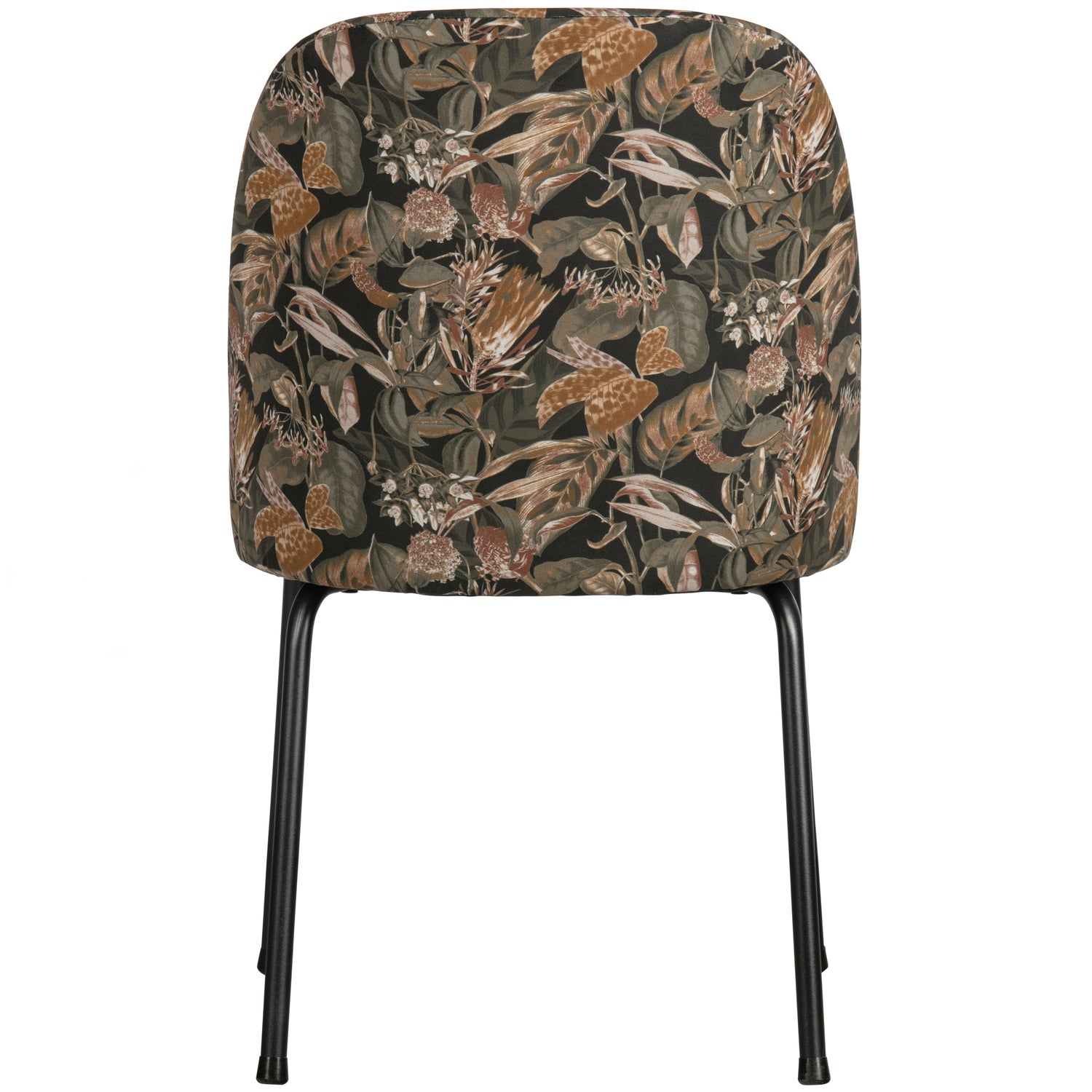 Vogue eetkamerstoel structure velvet brass