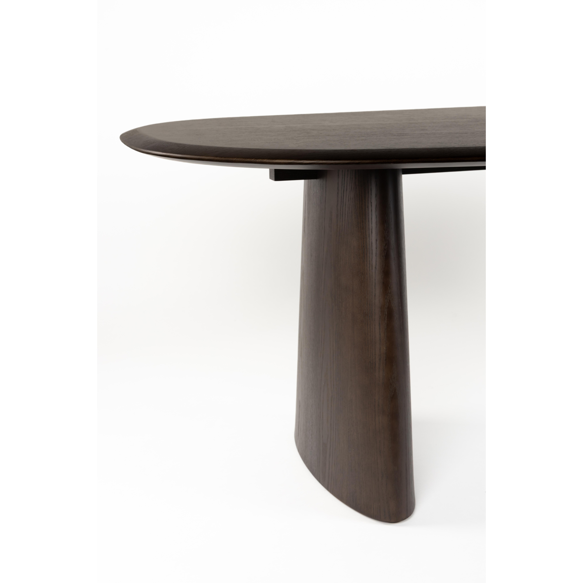 Mandy eettafel bruin