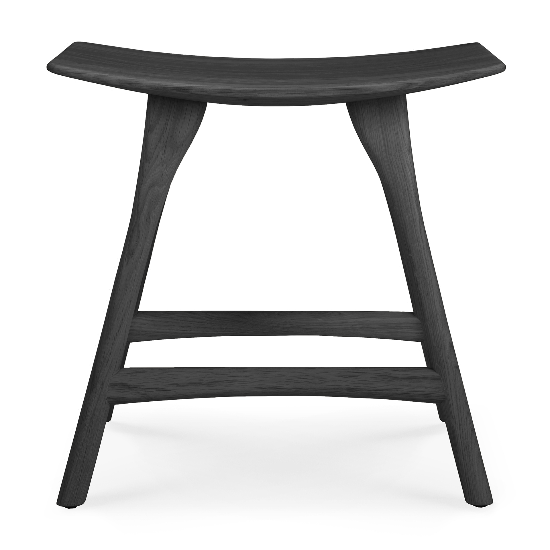Ethnicraft - Osso eettafel kruk 45 - eiken/eiken zwart