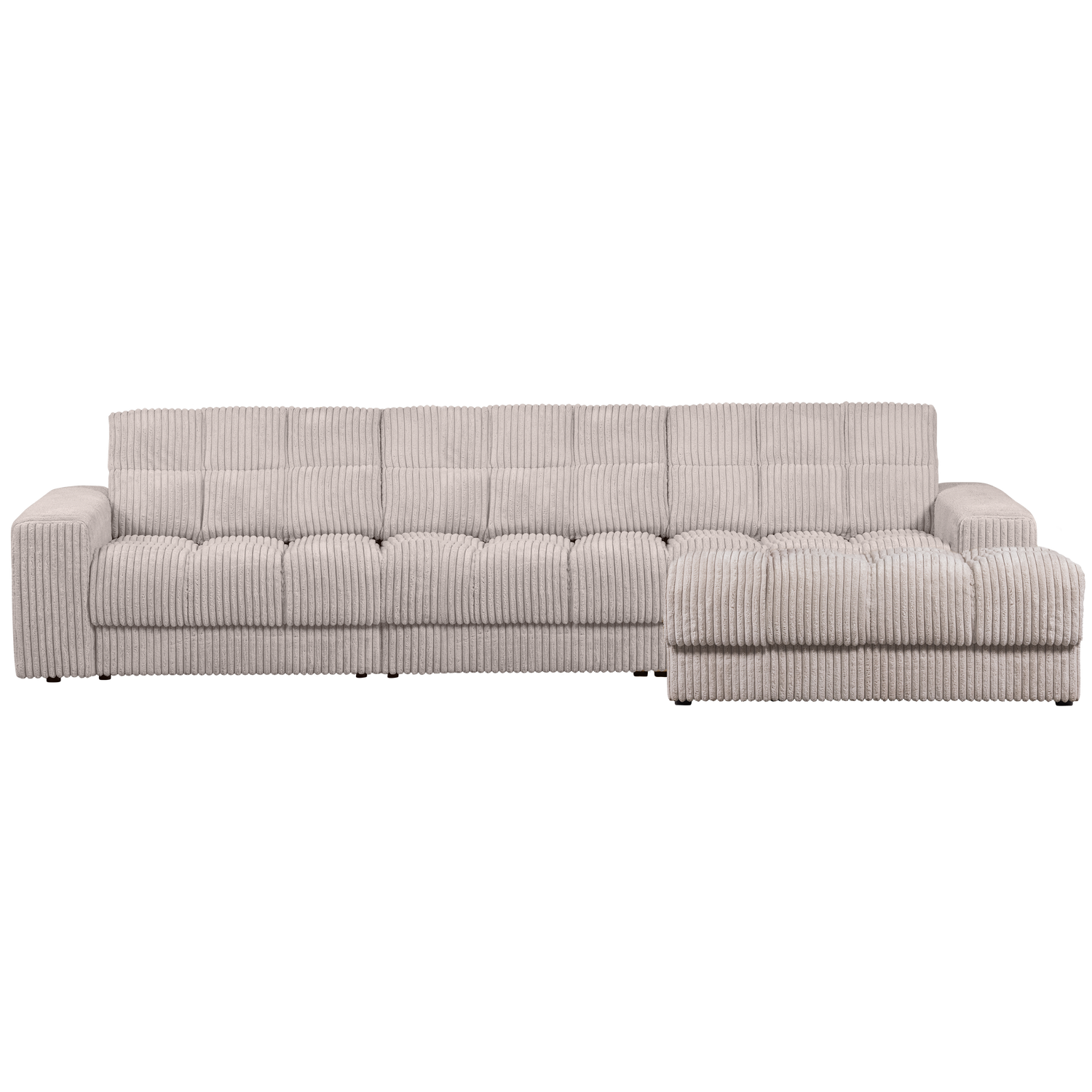 Second date chaise longue rechts ribstof terrazzo