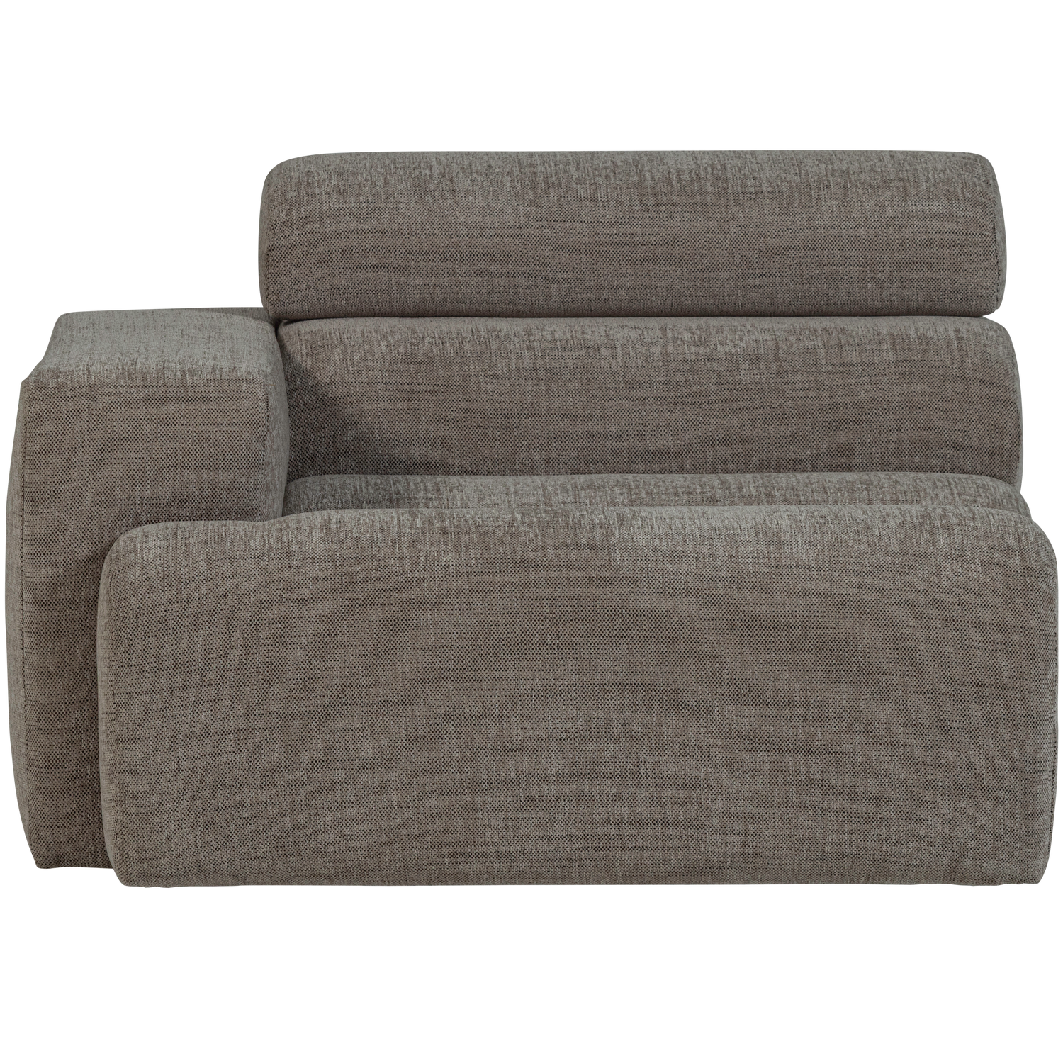 Novi 1-zits element arm links boucle karamelbruin