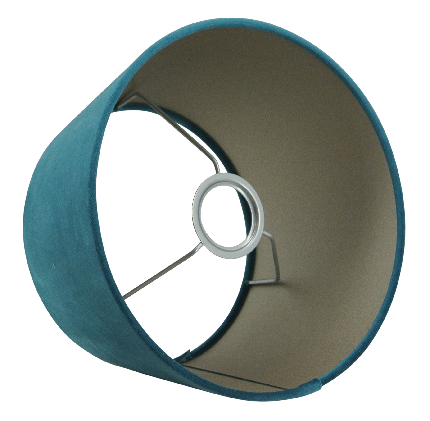 Staande lampenkap Palermo velours blauw