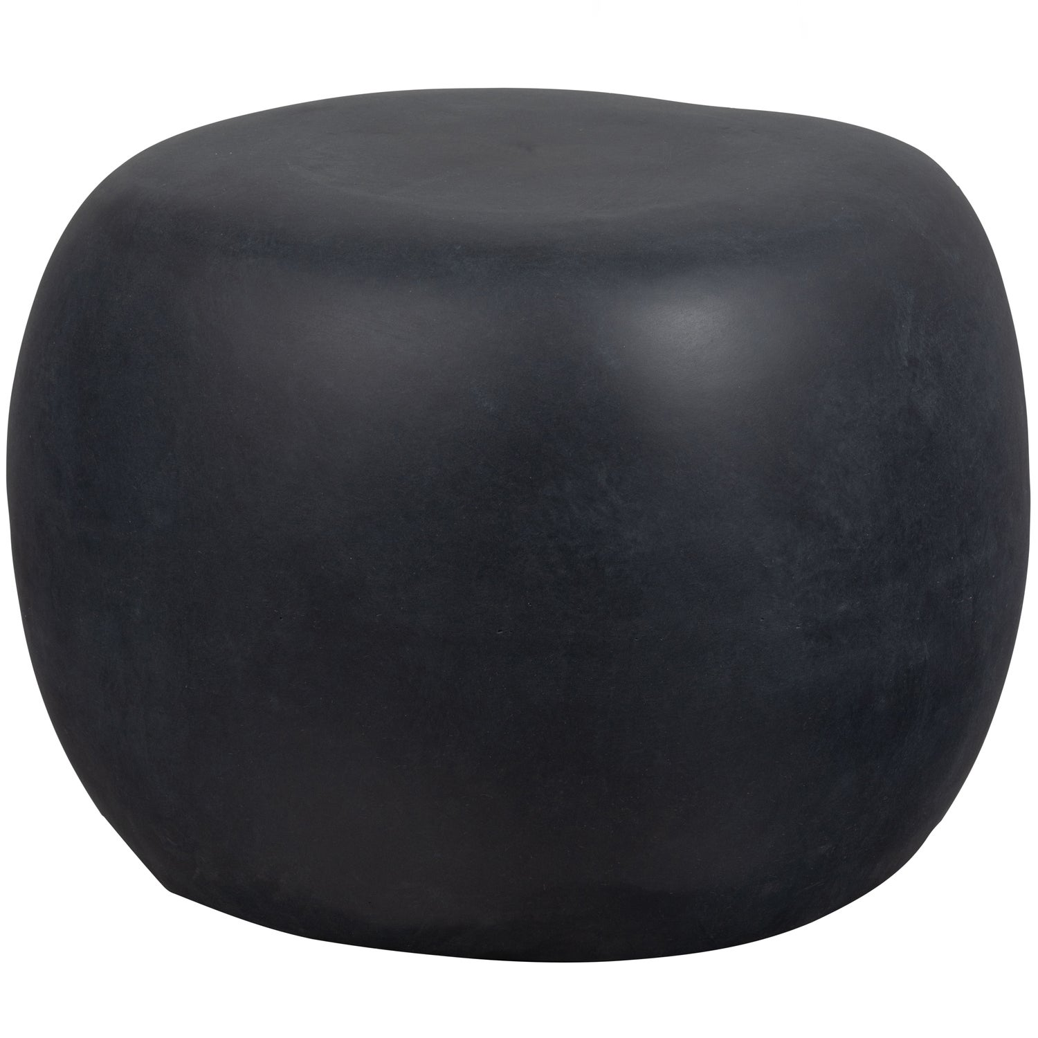 Pebble bijzettafel betonlook antraciet 35xo50