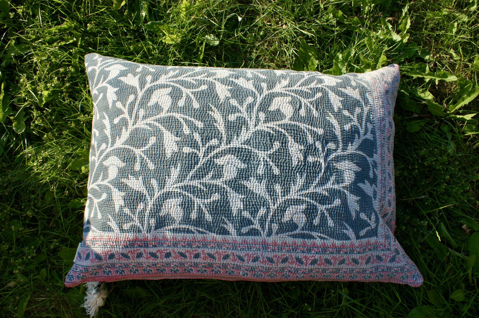 Kussen Kantha vintage 50x70 cm