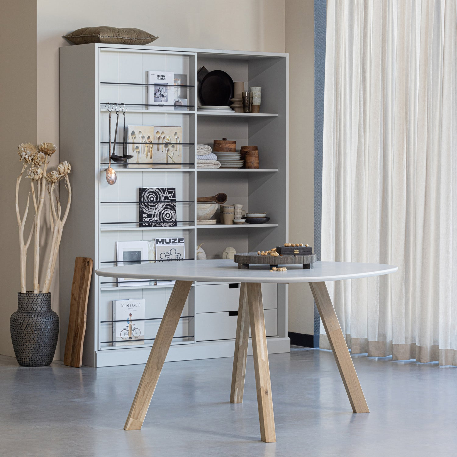 Tafel Tablo organisch essen mist