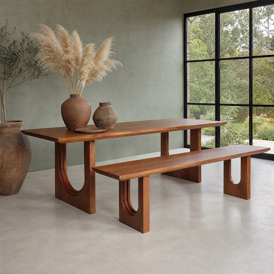 Eettafel Bullnose Chamfered