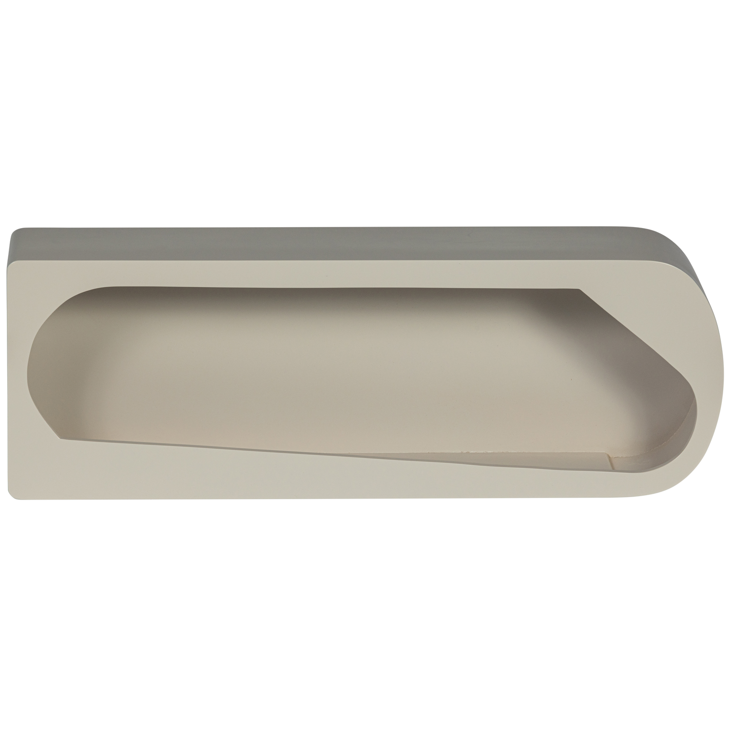 Noam wanddeco langwerpig hout dust 15x70x24 cm