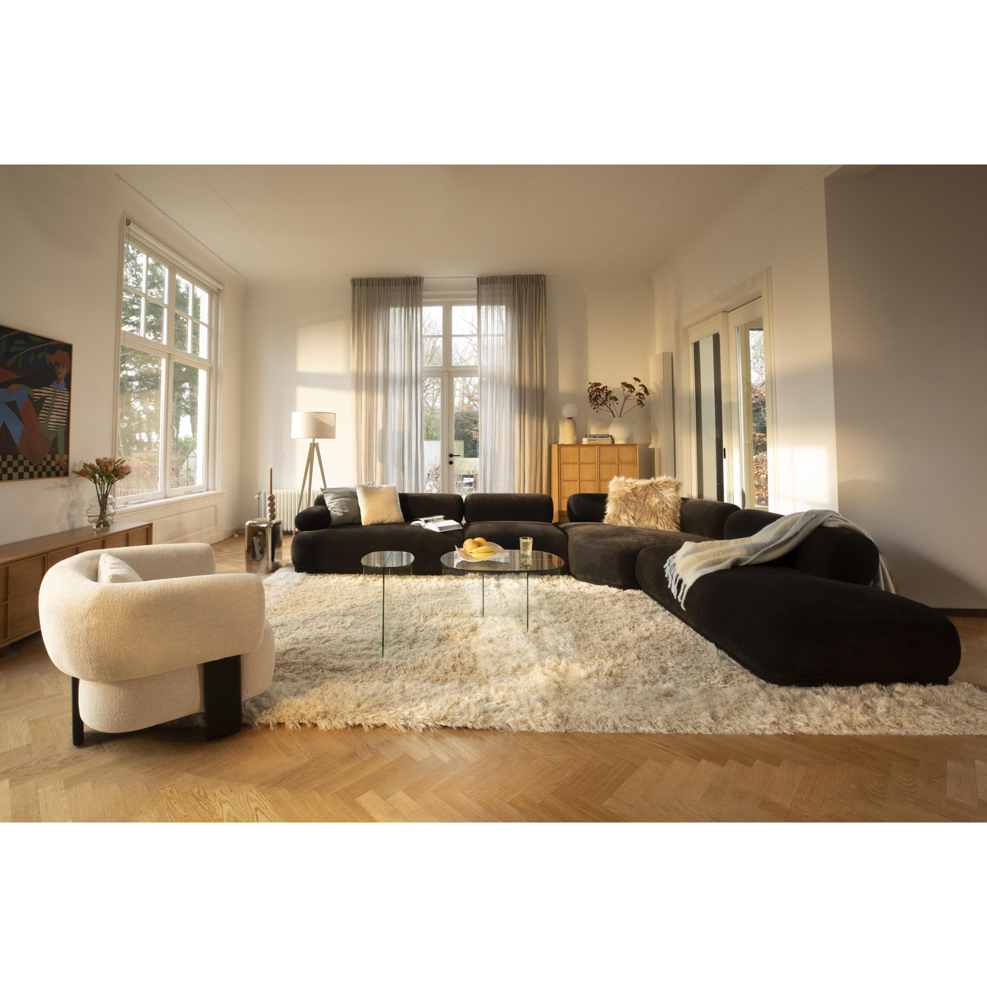 Neil fauteuil beige