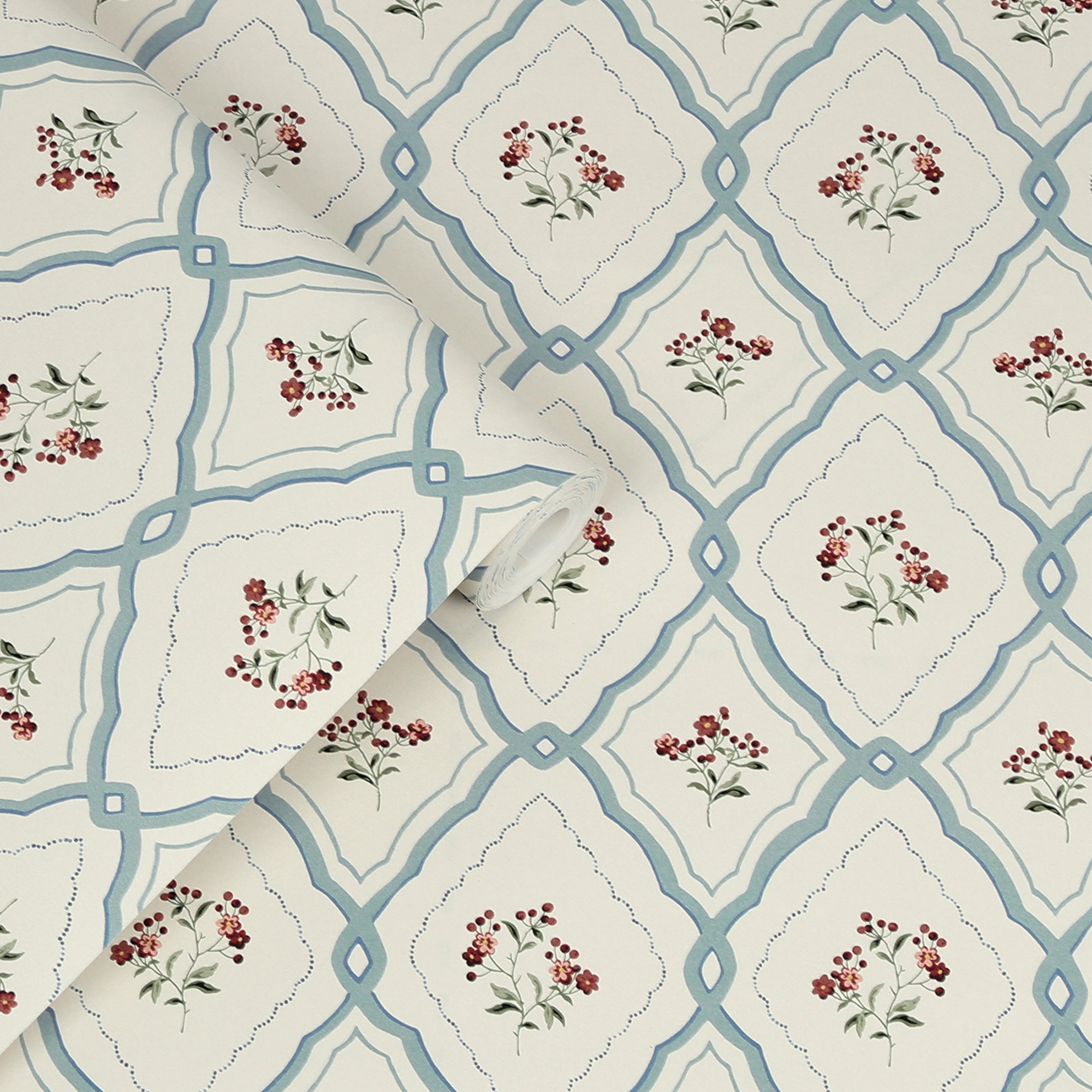 Behang Laura Ashley Pinford Trellis