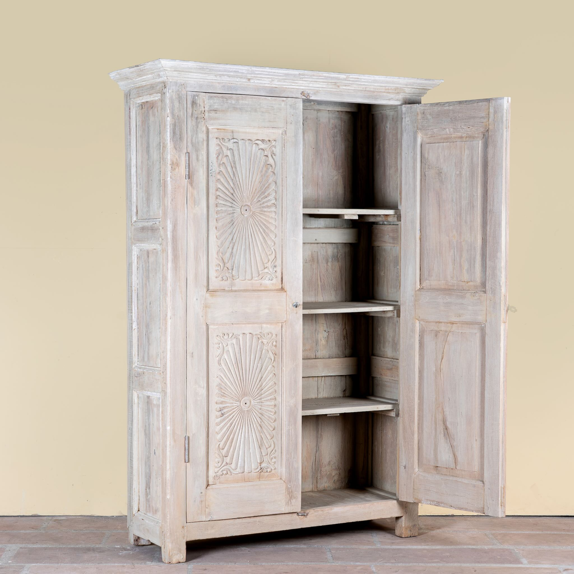 Kaiden - Teakhouten Kast van Oud Hout