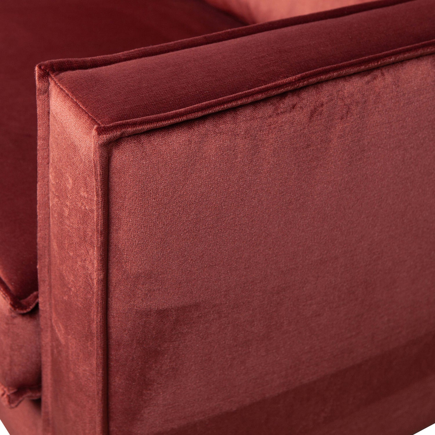 Rodeo fauteuil structure velvet frost