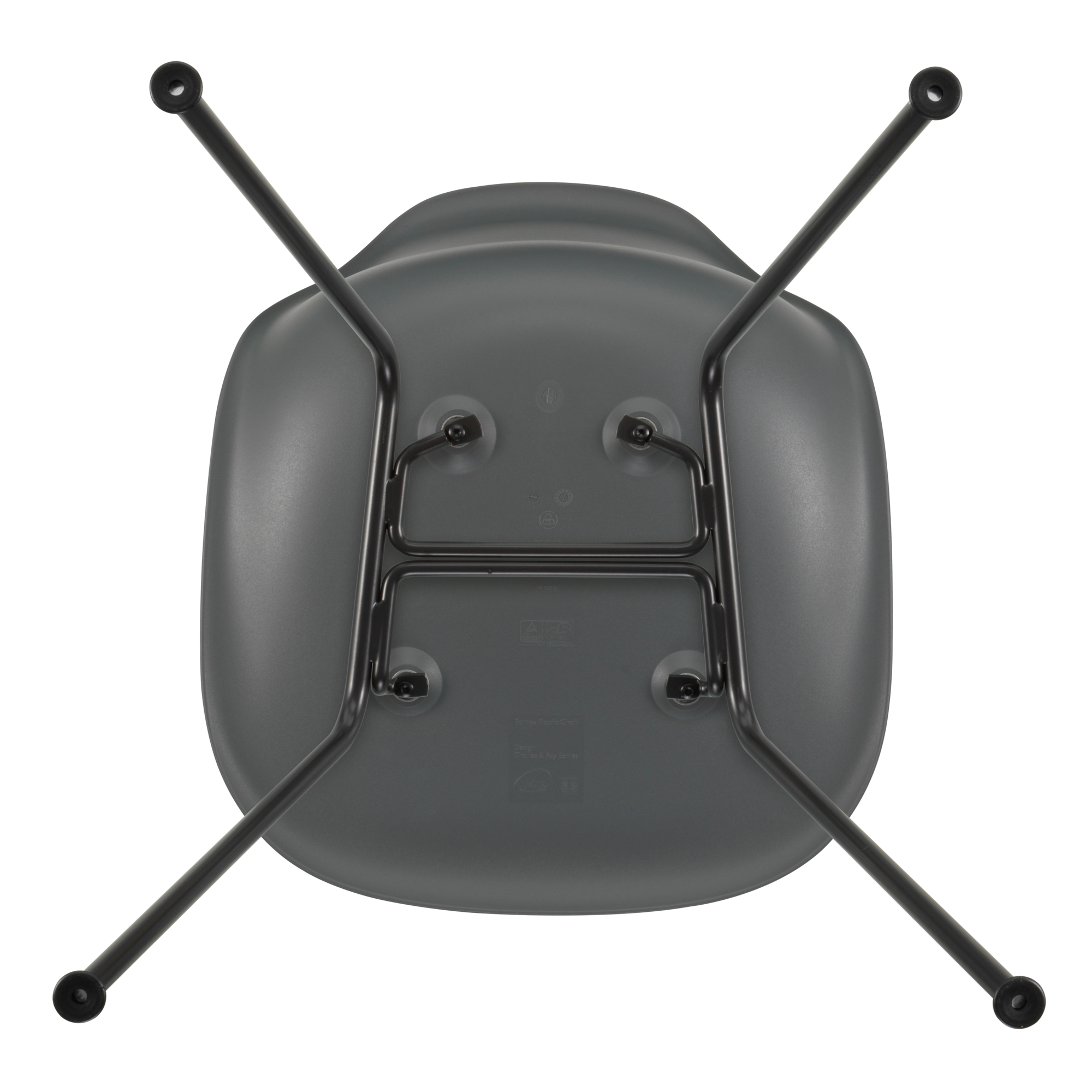 Vitra Eetkamerstoel DSX RE zwart