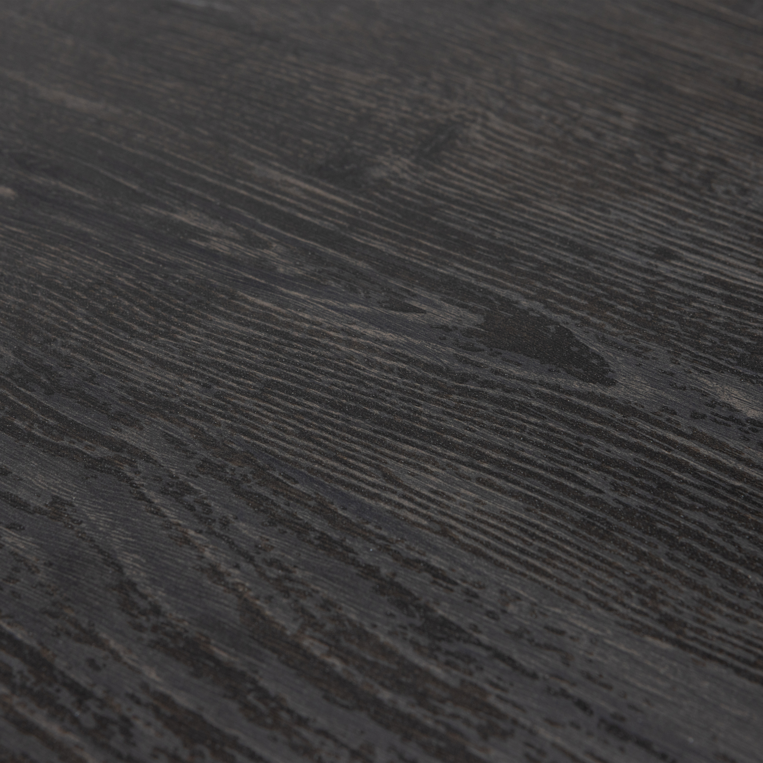 Oona eettafel rond met 3-poot mdf donkerbruin o140 cm
