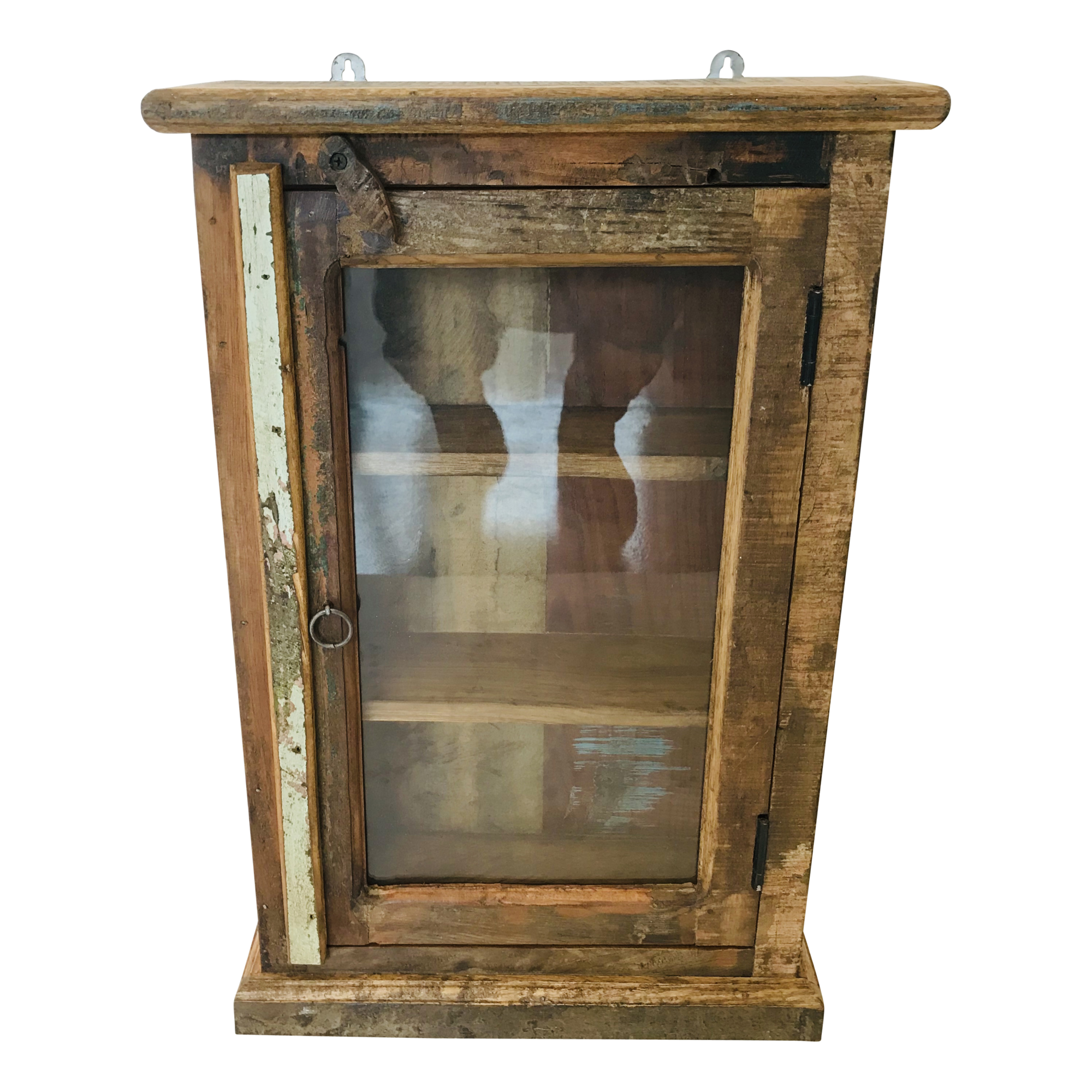 Wandkastje met glas