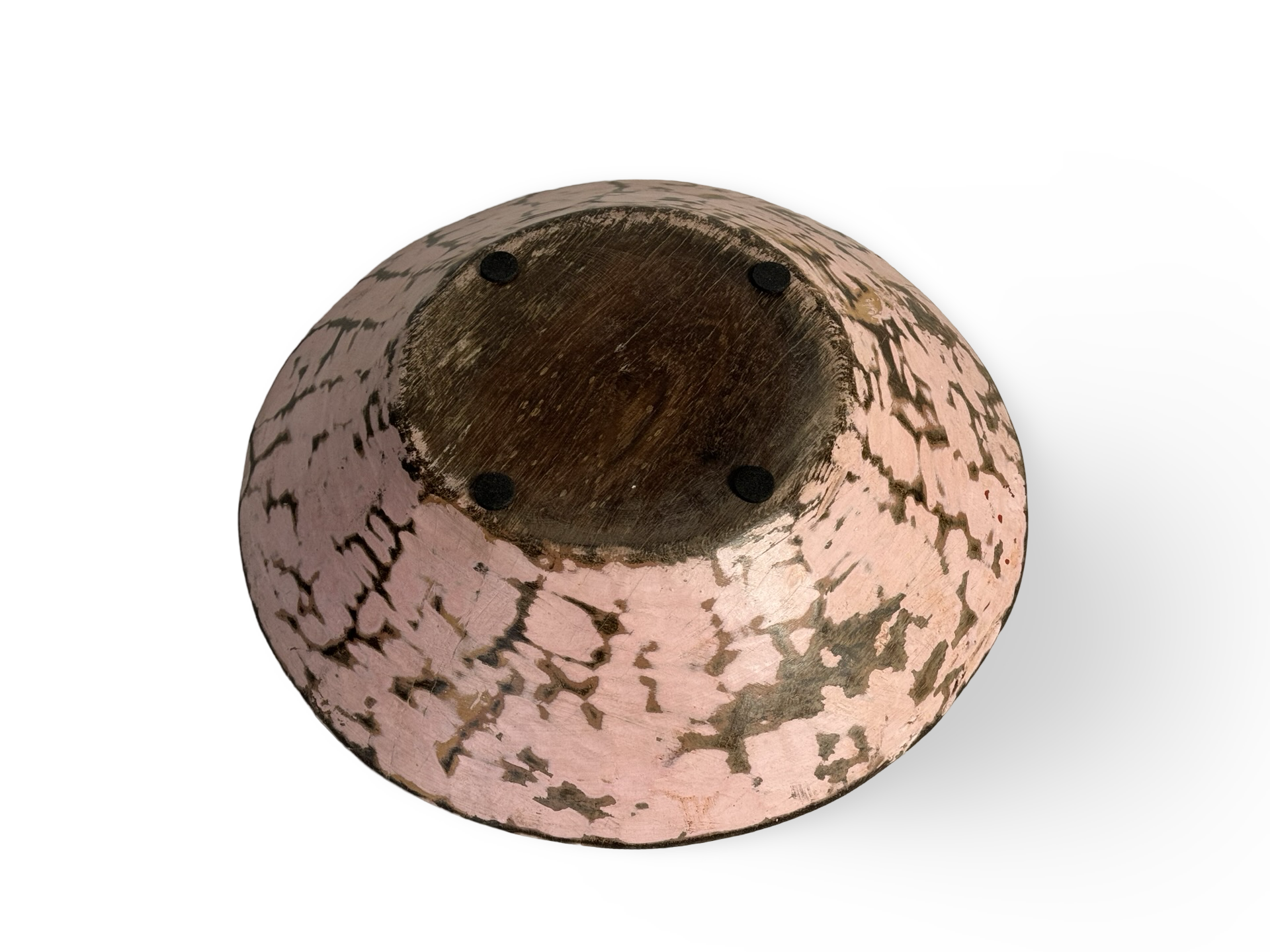 Schaal hout roze uniek