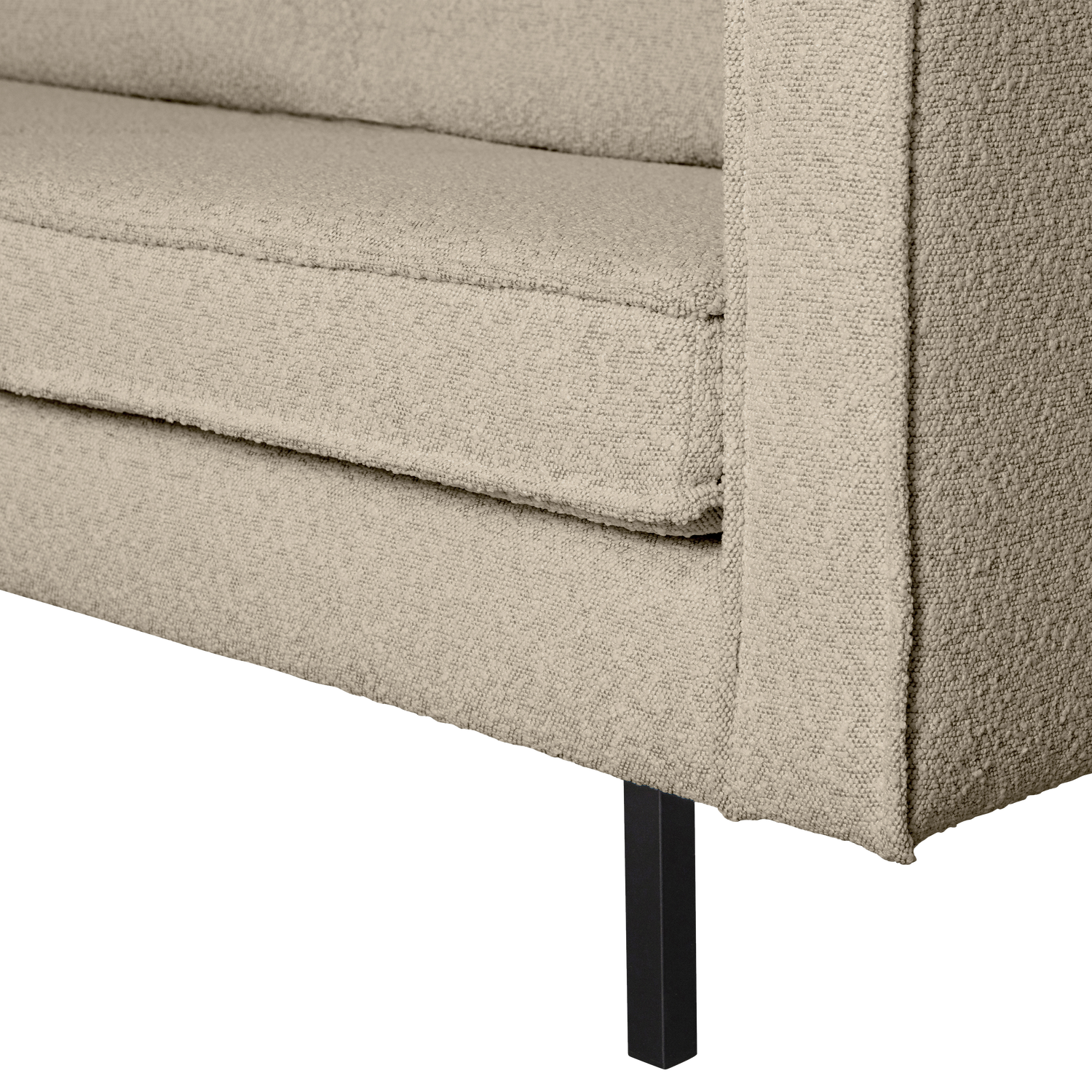 Rodeo 2-zits bank velvet taupe [fsc]