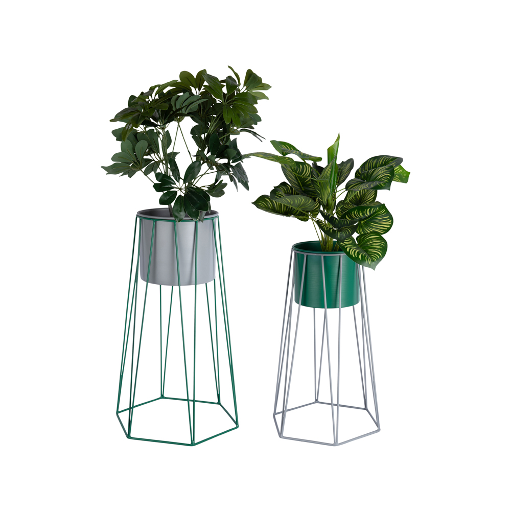 Bloempot set Cool Retro