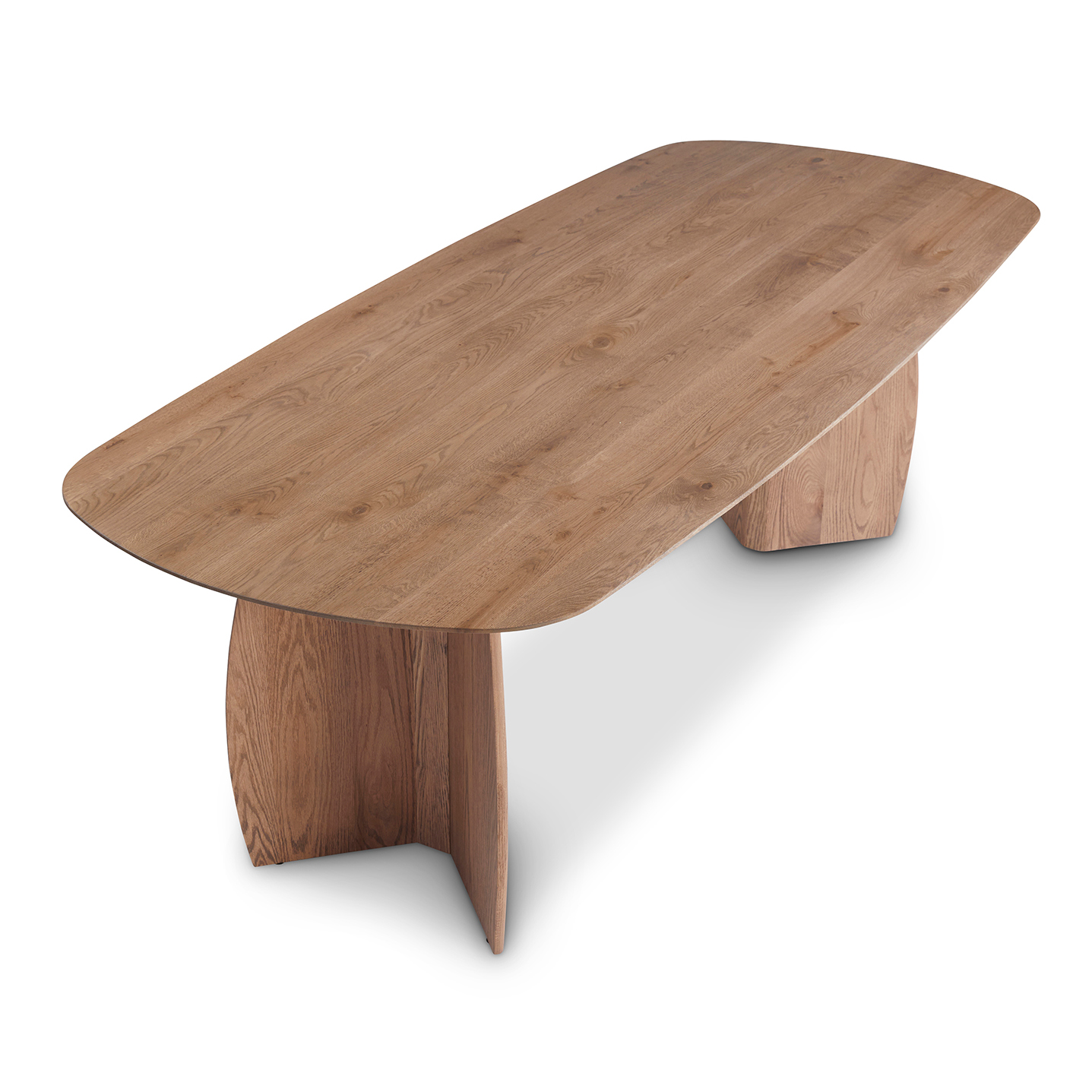 Loods 5 eettafel Divio tabacco light