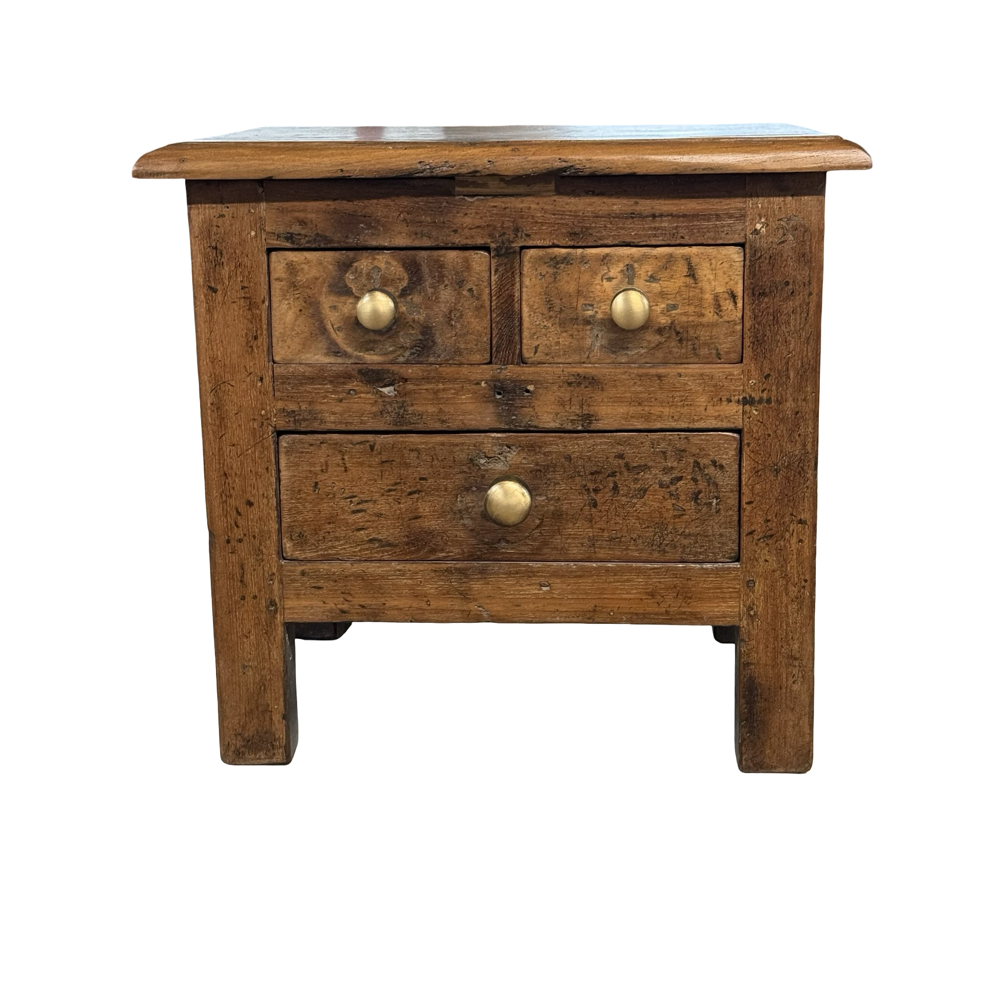 Tafeltje 3l naturel finish uniek