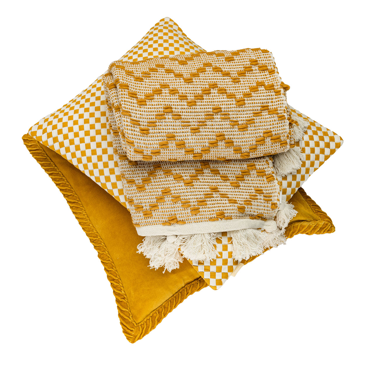 Plaid katoenmix