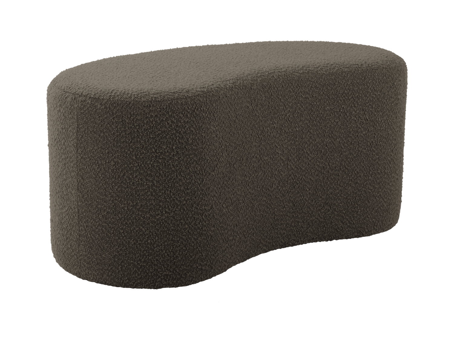 Pouf Ada wave bouclé