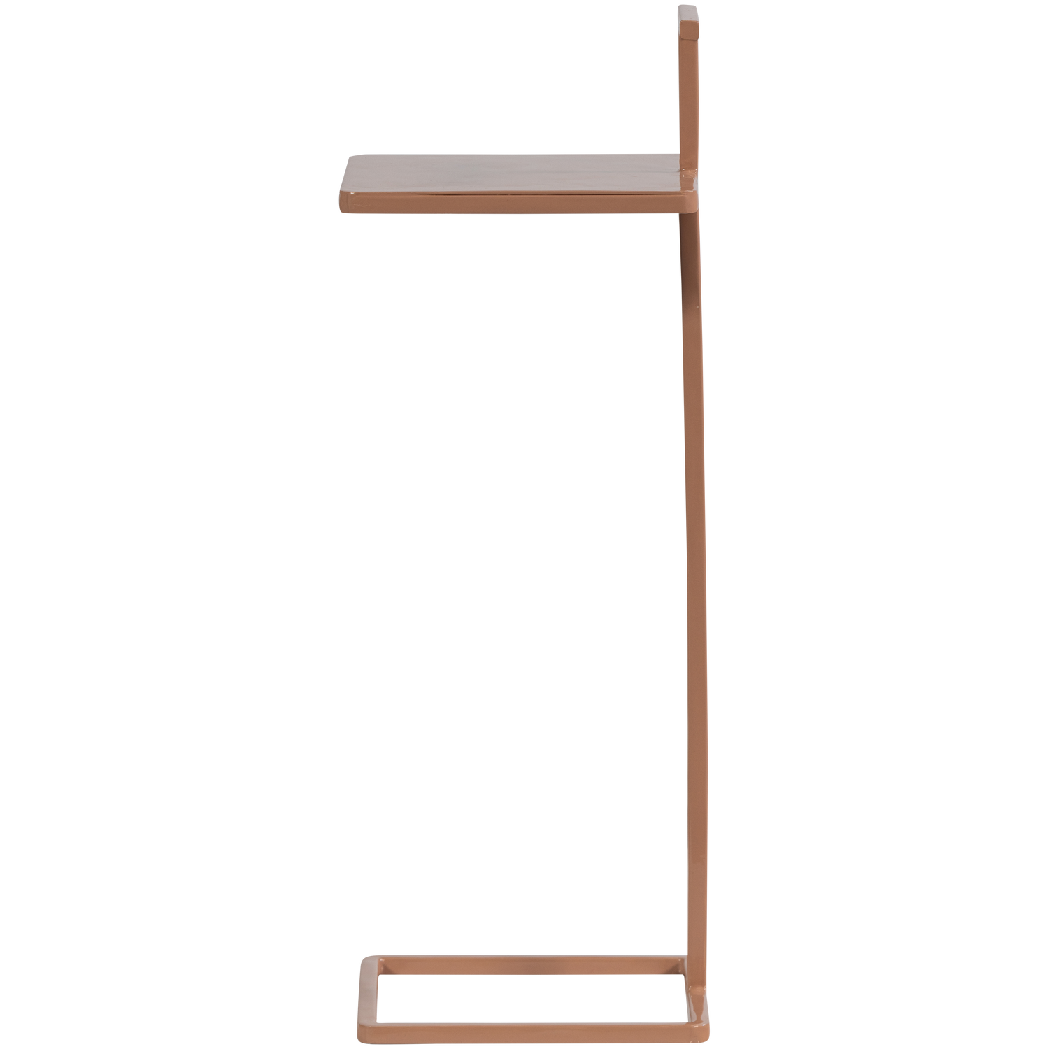 Toste bijzettafel metaal donkerzand