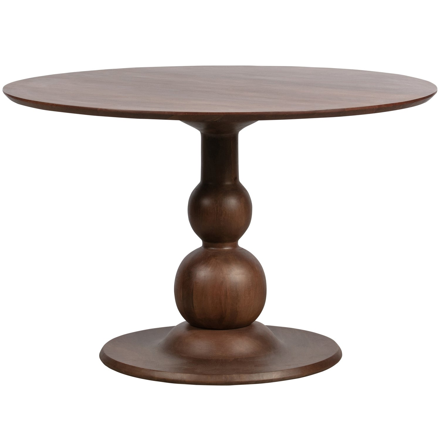 Blanco eettafel o120 cm mangohout walnoot