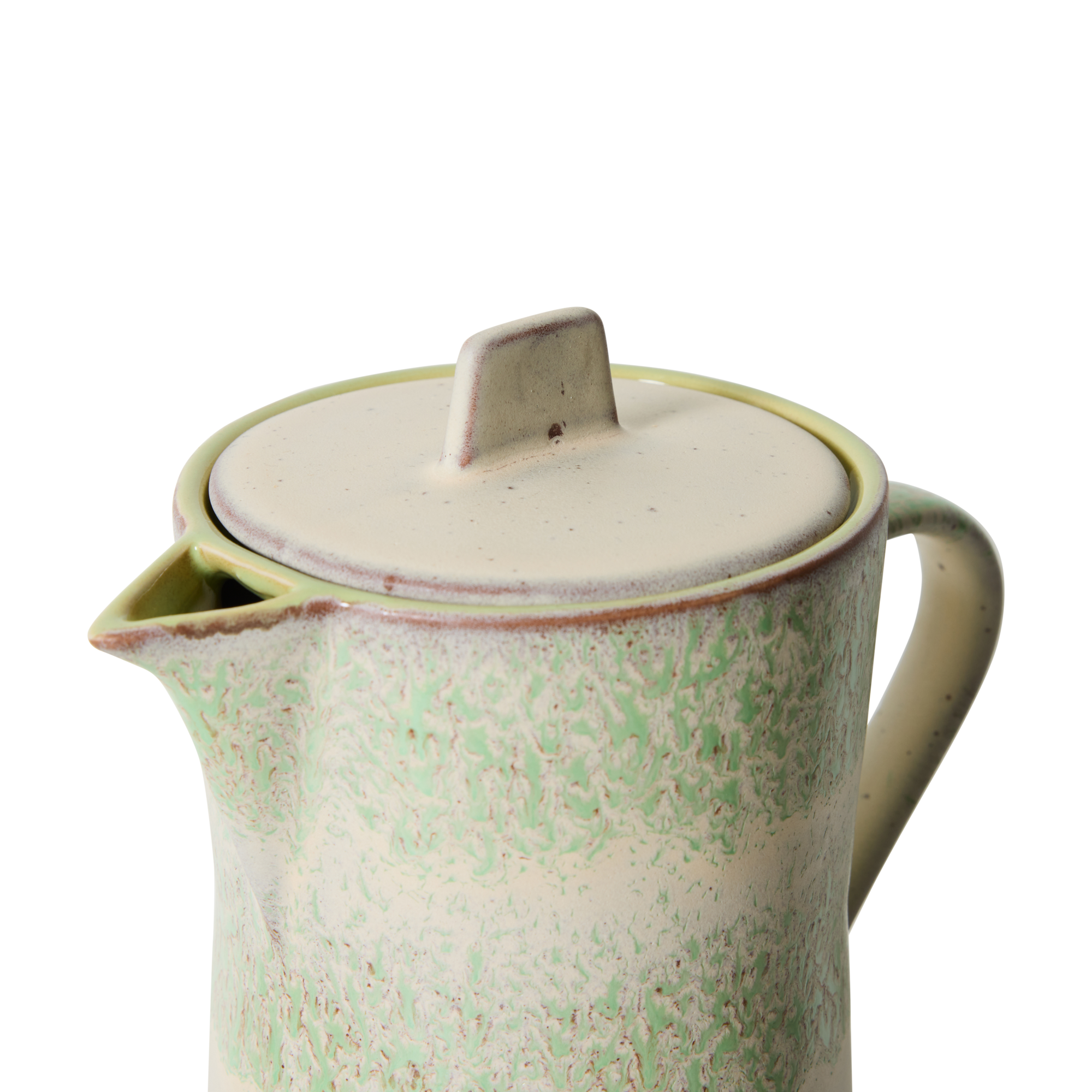 70s ceramics: tea pot, slush