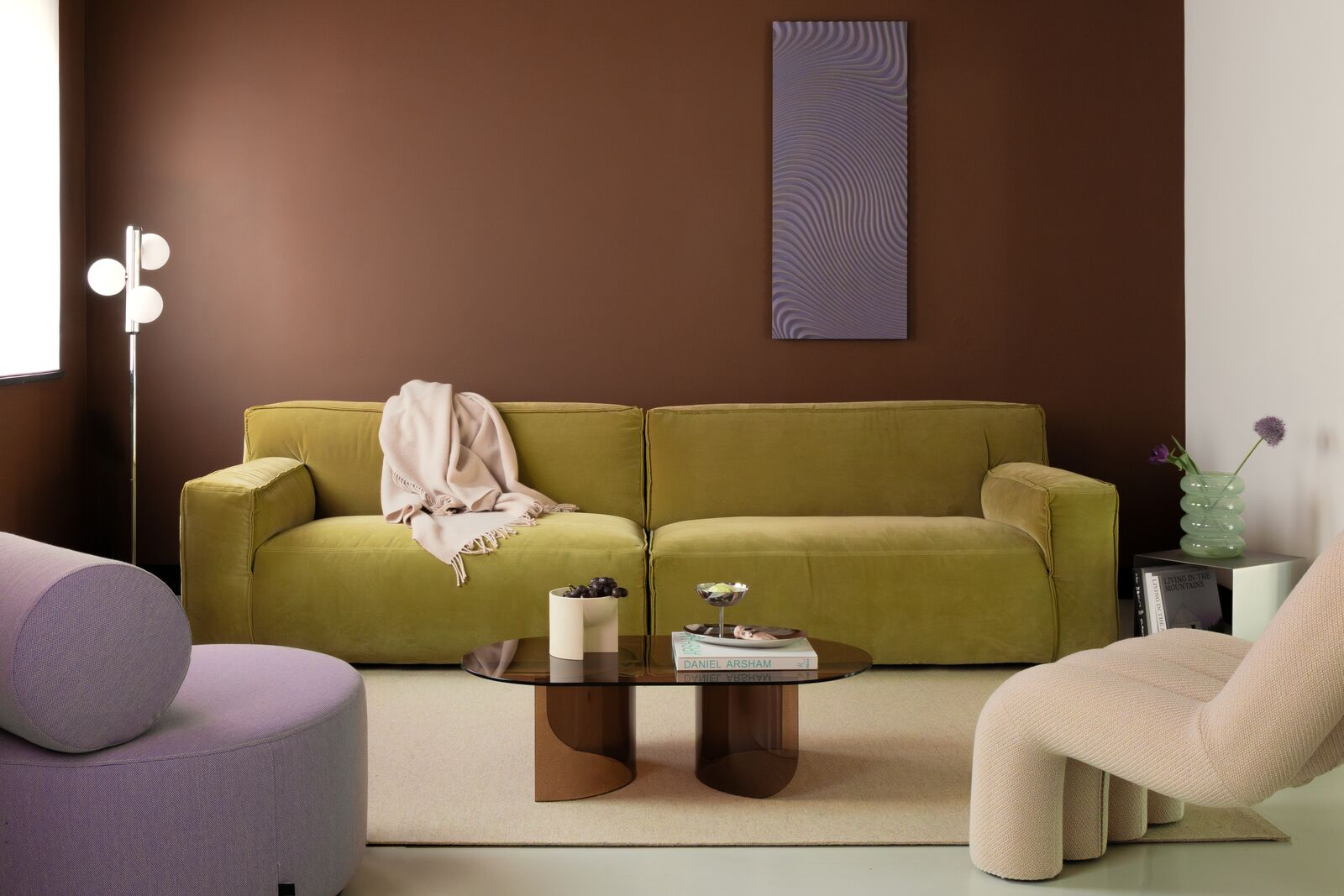 Salontafel Plateau glas