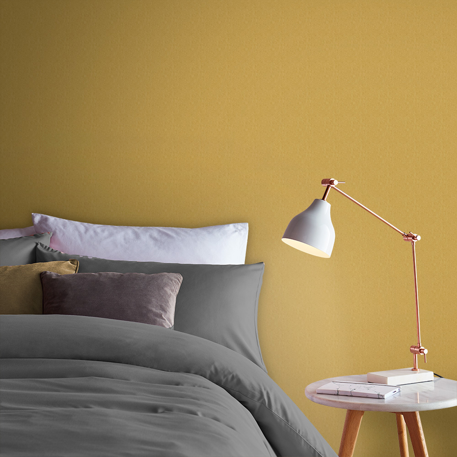 Graham &amp; Brown matte muurverf Burnt Saffron - afneembaar