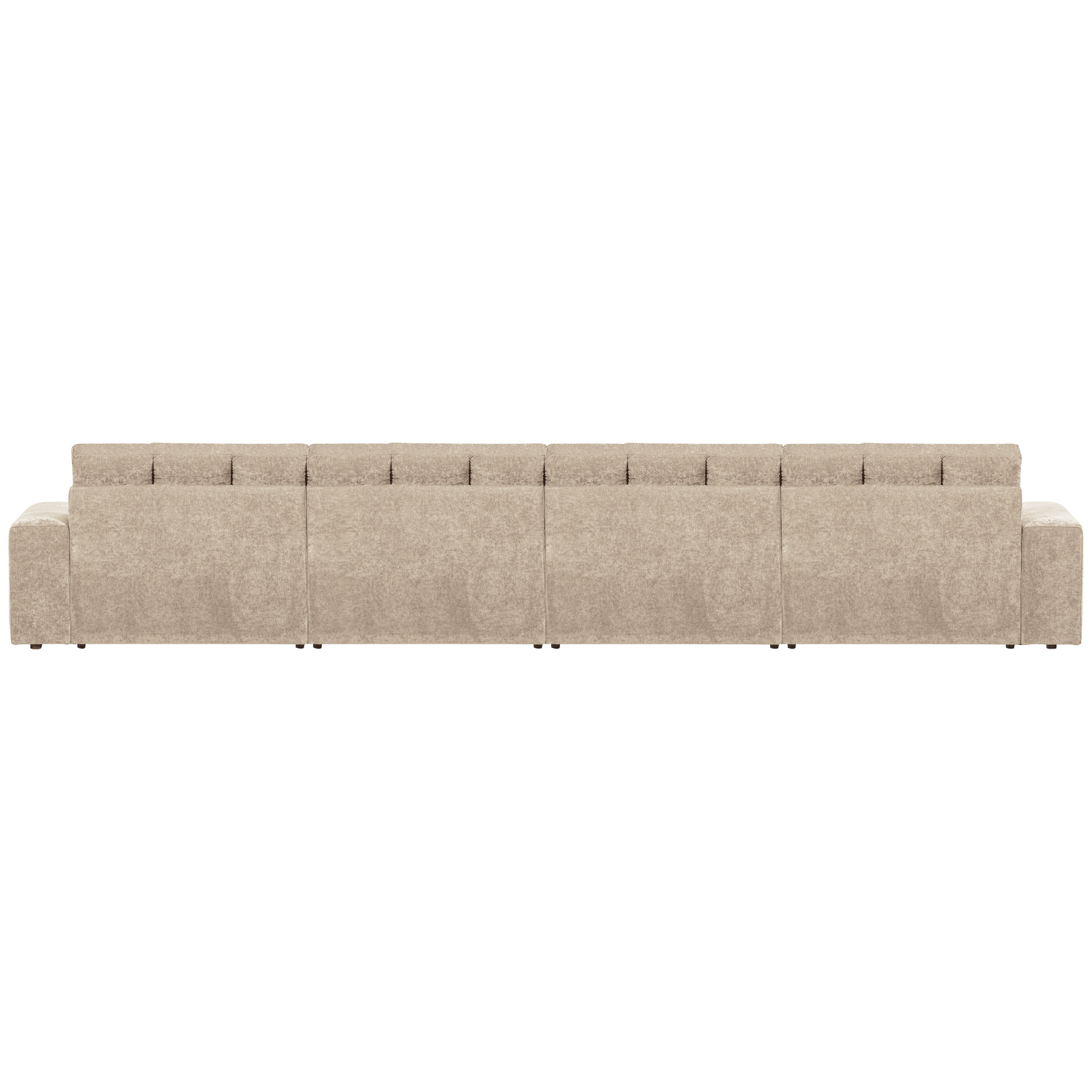 Second date 4-zits bank velvet goudgeel