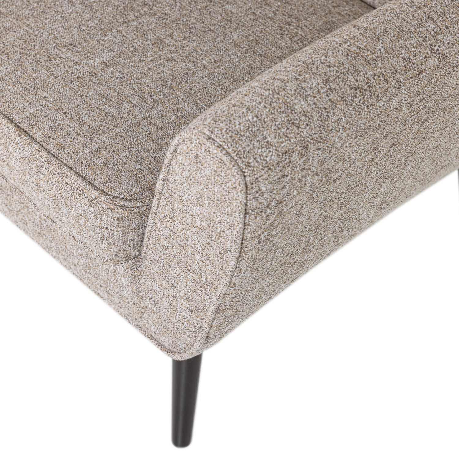 Rocco bank 150 cm velvet off white [fsc]