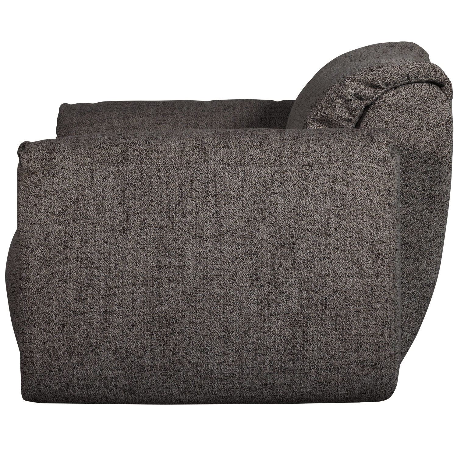 Baggy loveseat geweven chenille bruin
