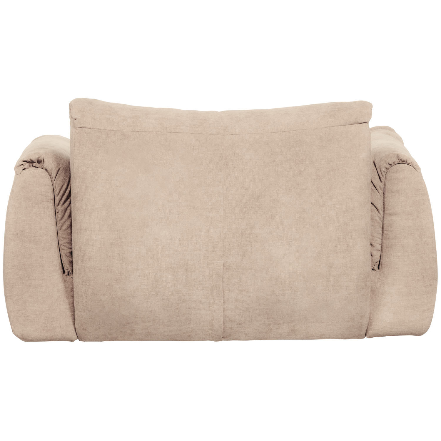 Baggy loveseat geweven chenille bruin