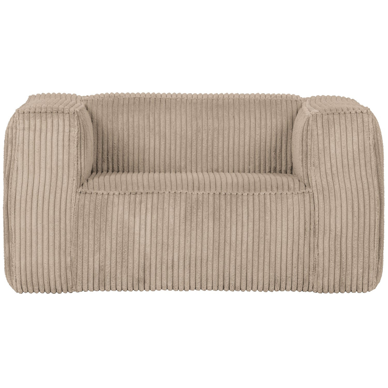 Bean fauteuil chenille velvet naturel