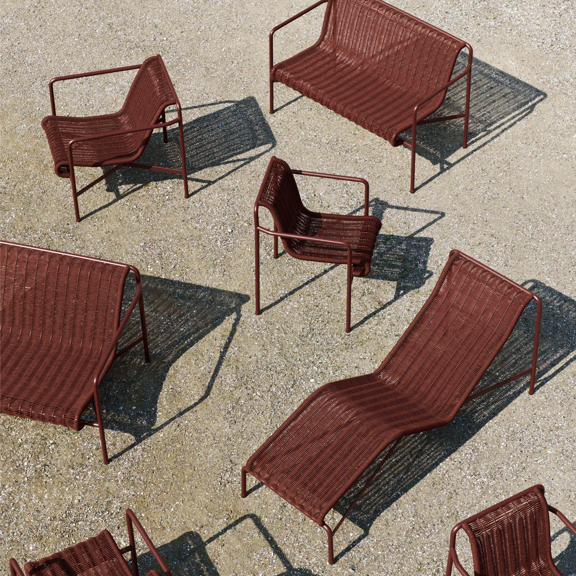 HAY Palissade Cord Lounge Chair Low