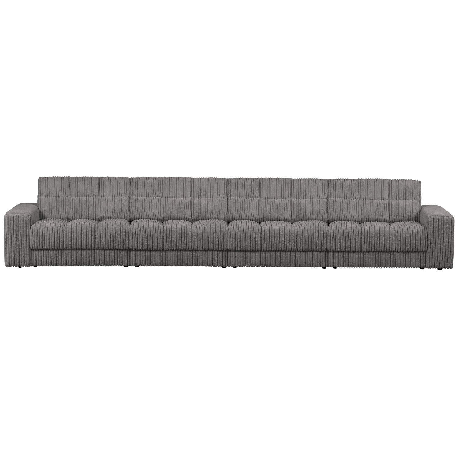 Second date 4-zits bank velvet goudgeel