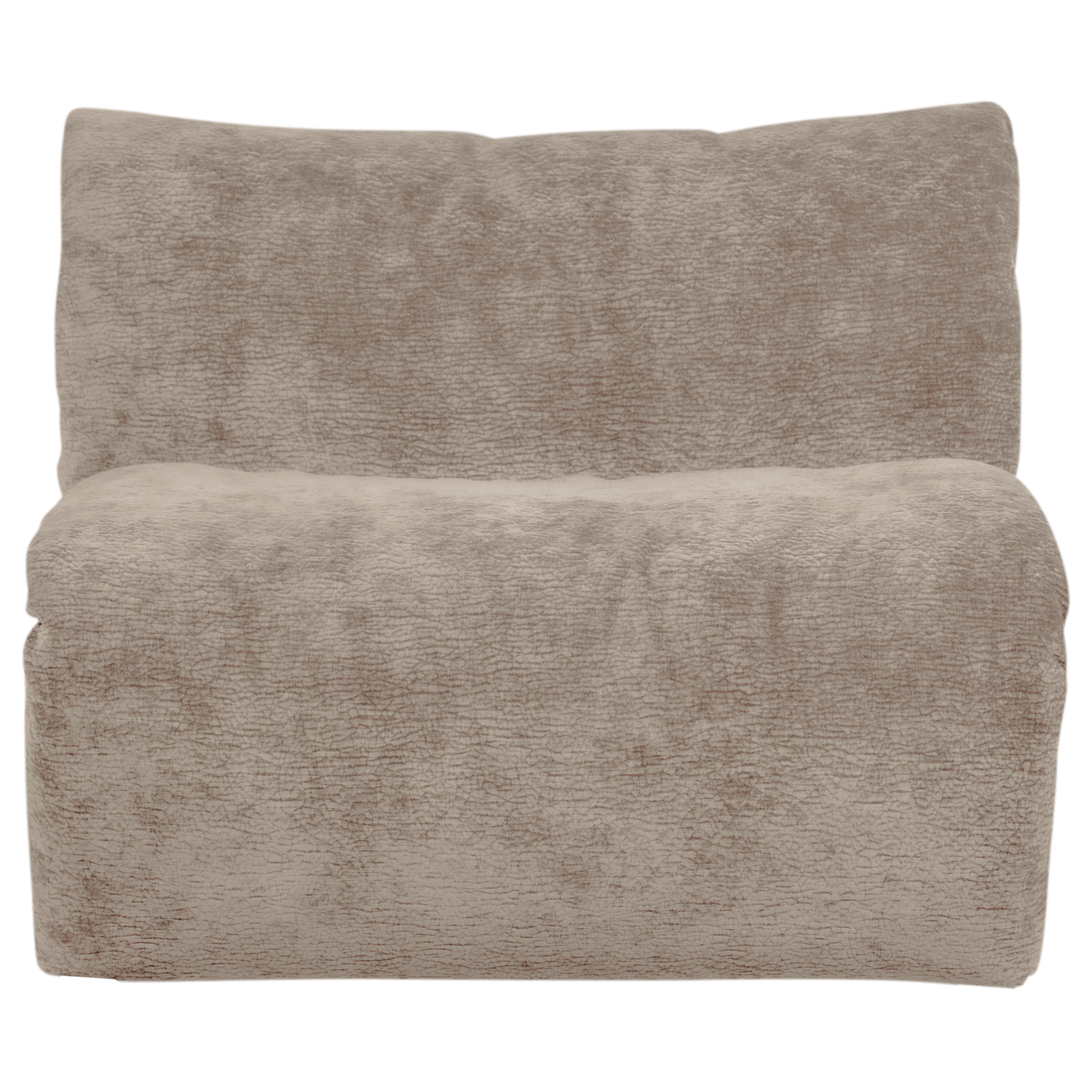 Baggy 1-zits element geweven chenille oudroze
