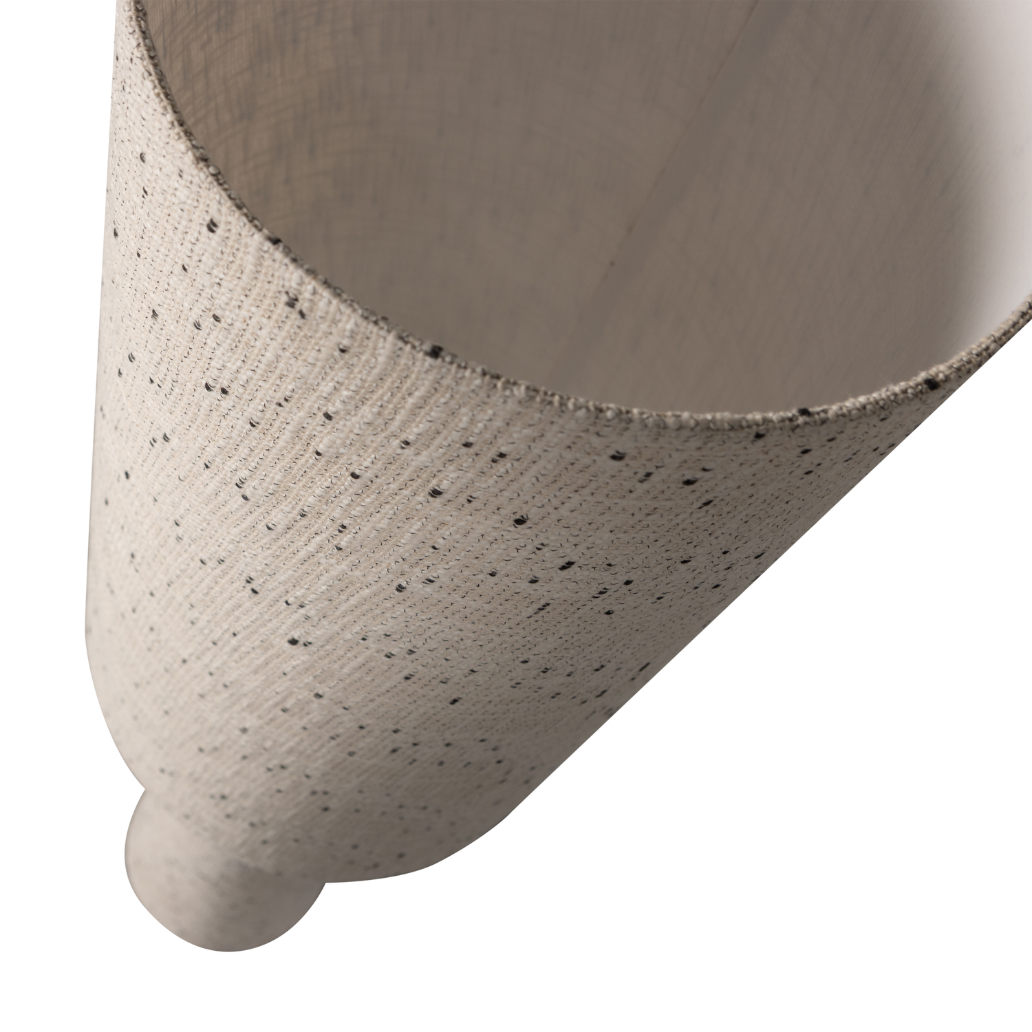 Loft vloerlamp metaal/boucle naturel met strepen 130xo30 cm