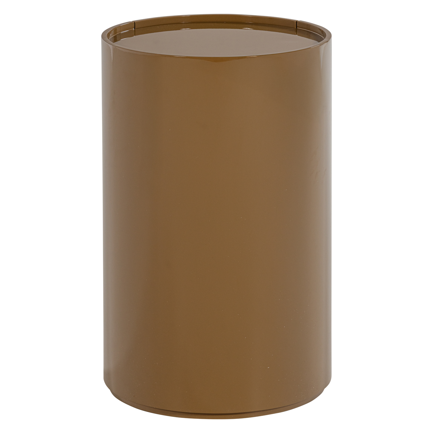 Sera ronde kast 72xo45 cm hout hoogglans honinggeel [fsc]