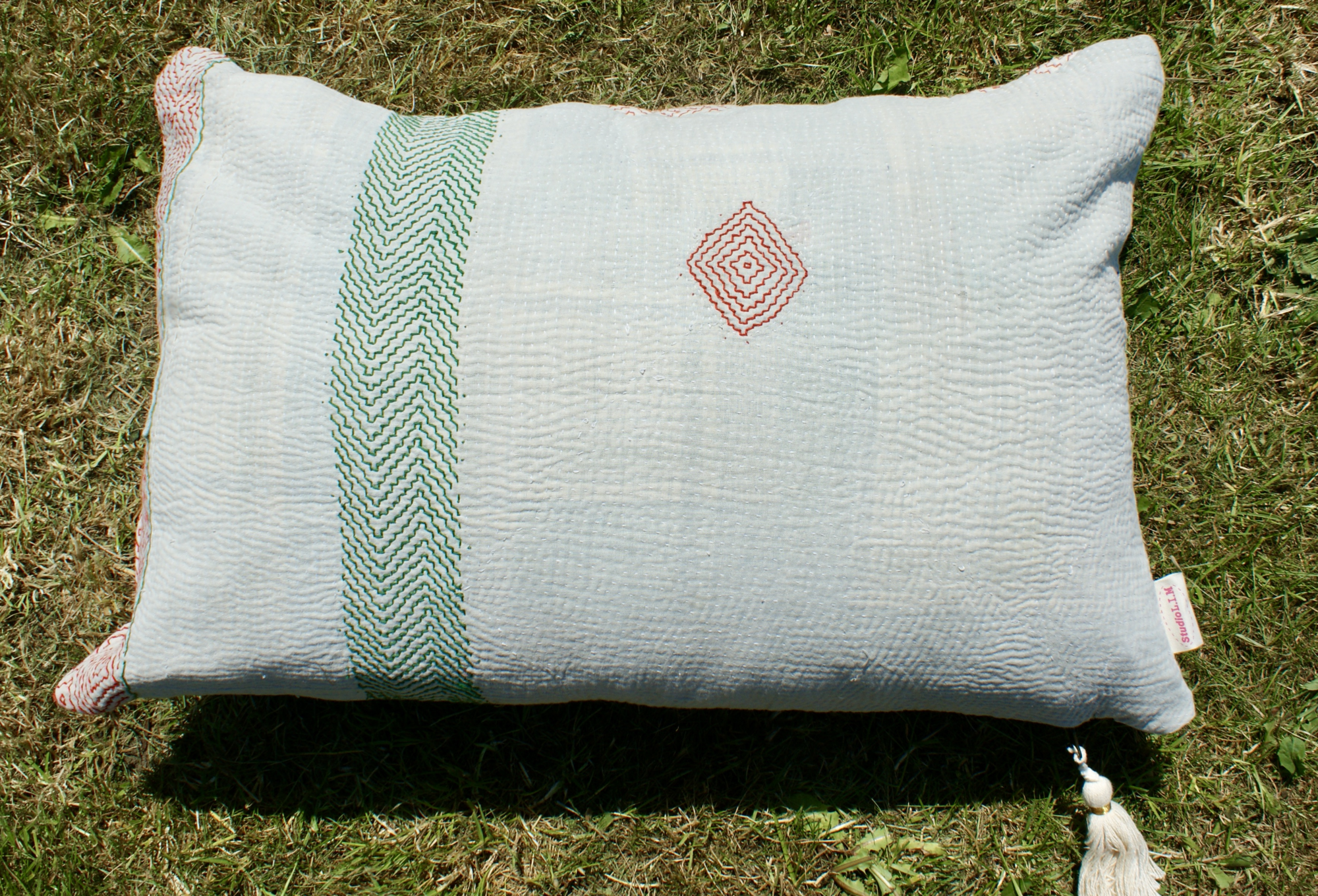Kussen Kantha vintage 40x60 cm
