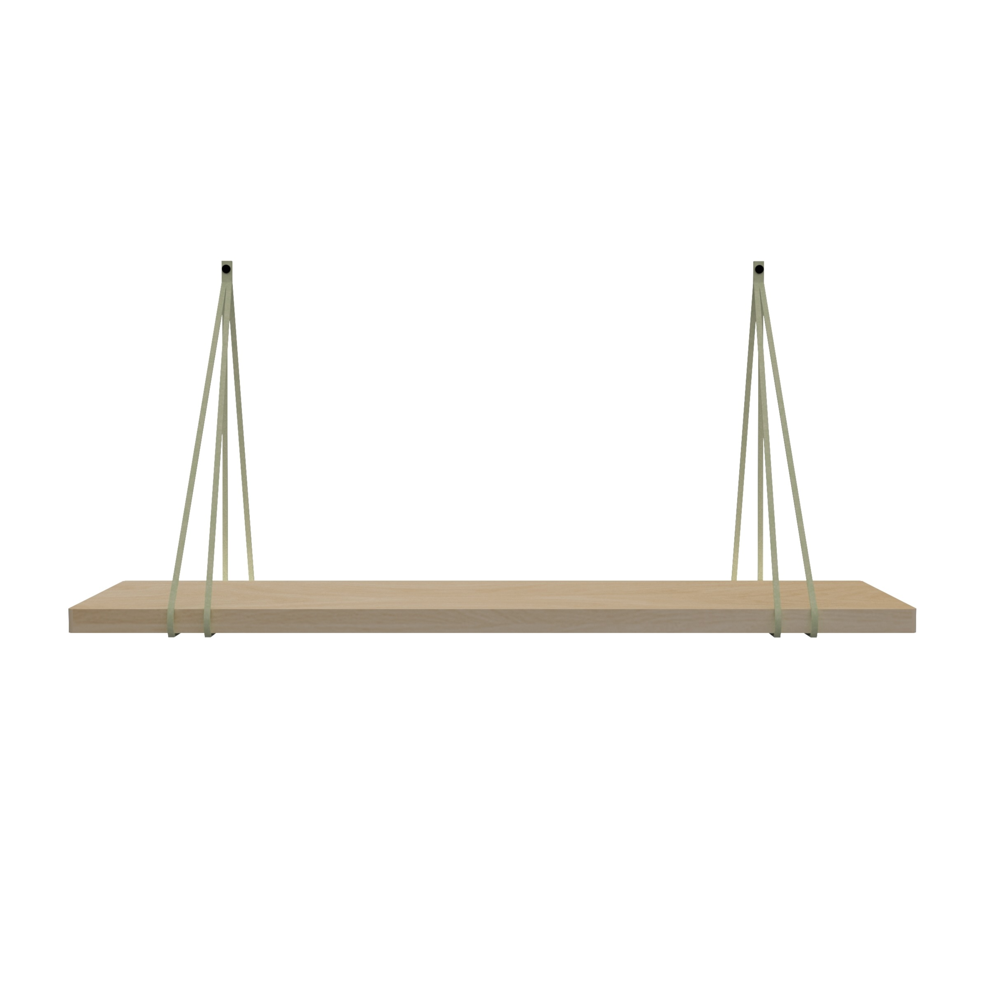 Leren split-plankdragers