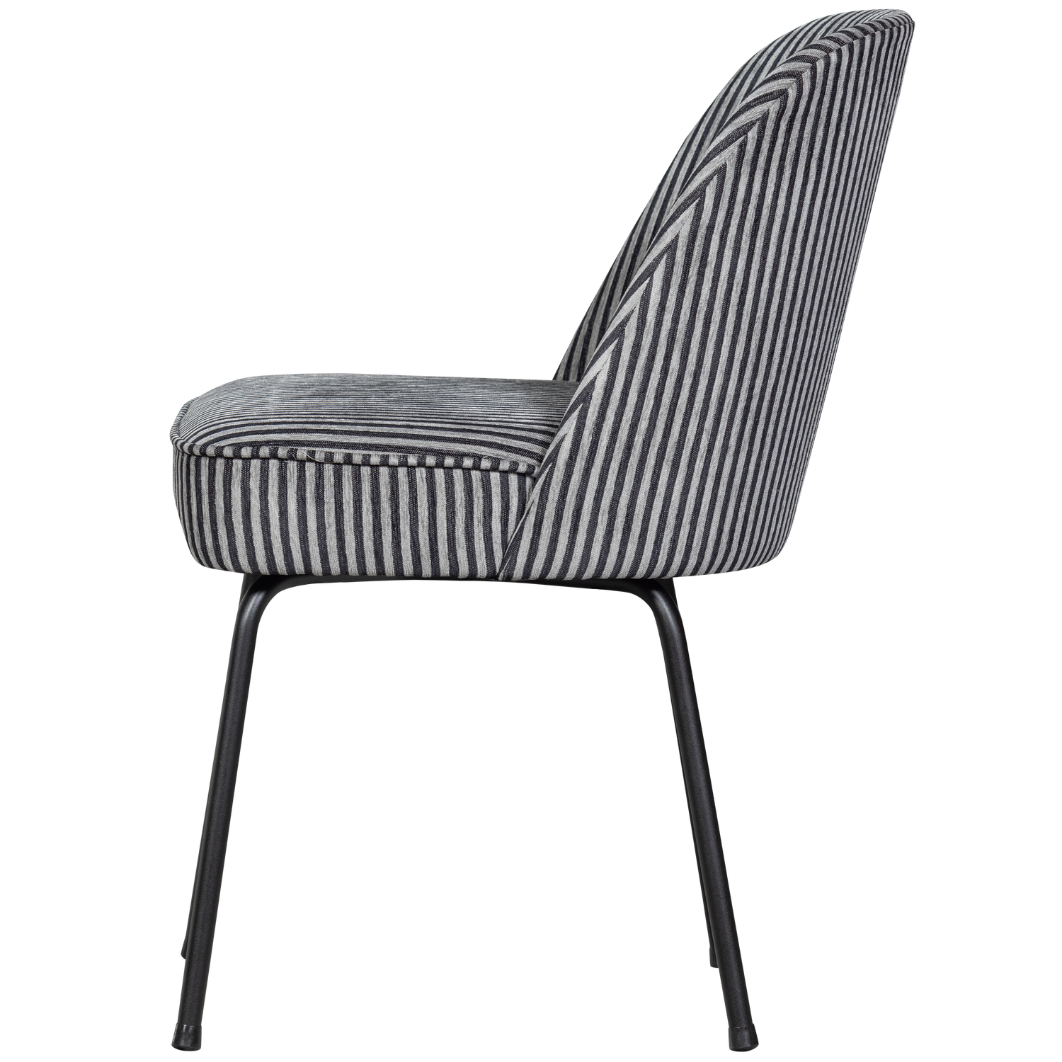 Vogue eetkamerstoel structure velvet brass