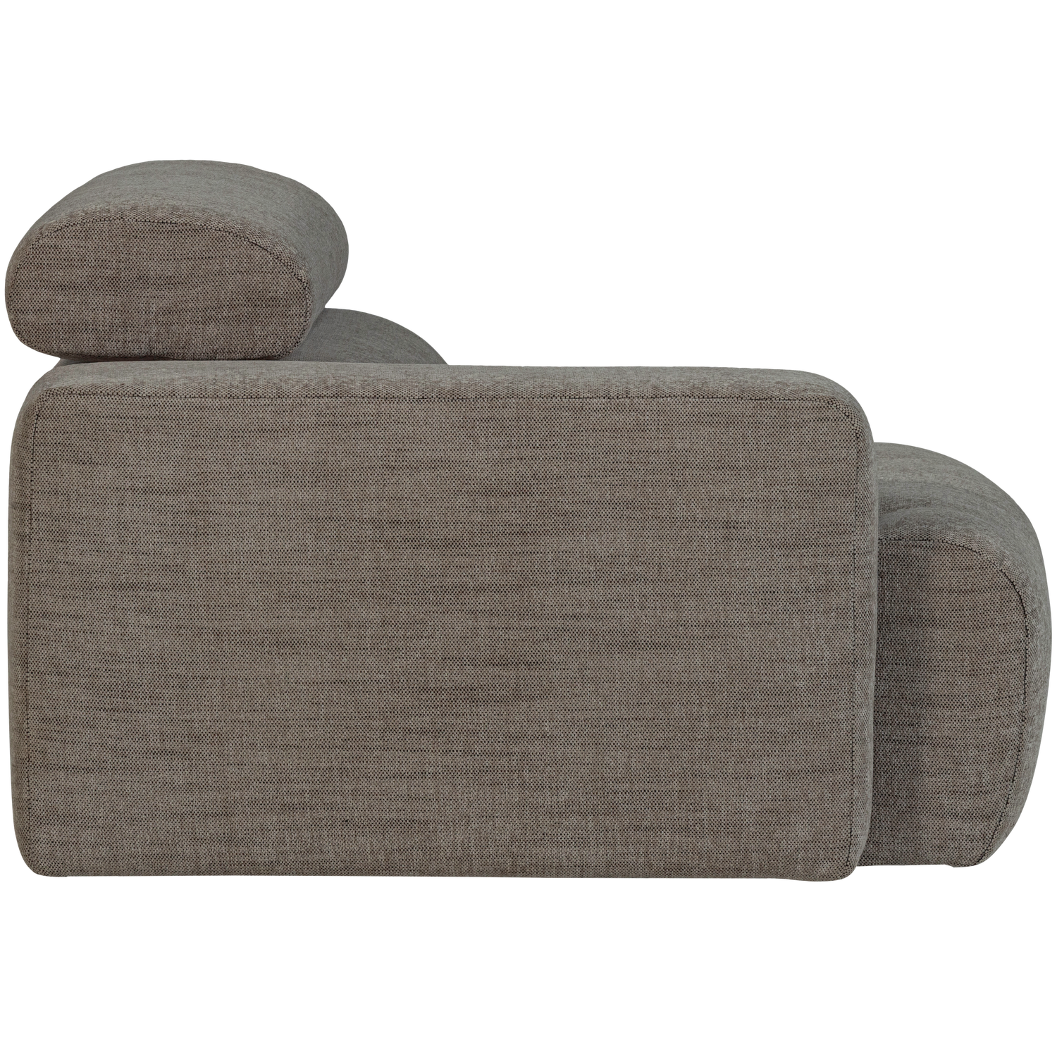 Novi 1-zits element arm links boucle karamelbruin