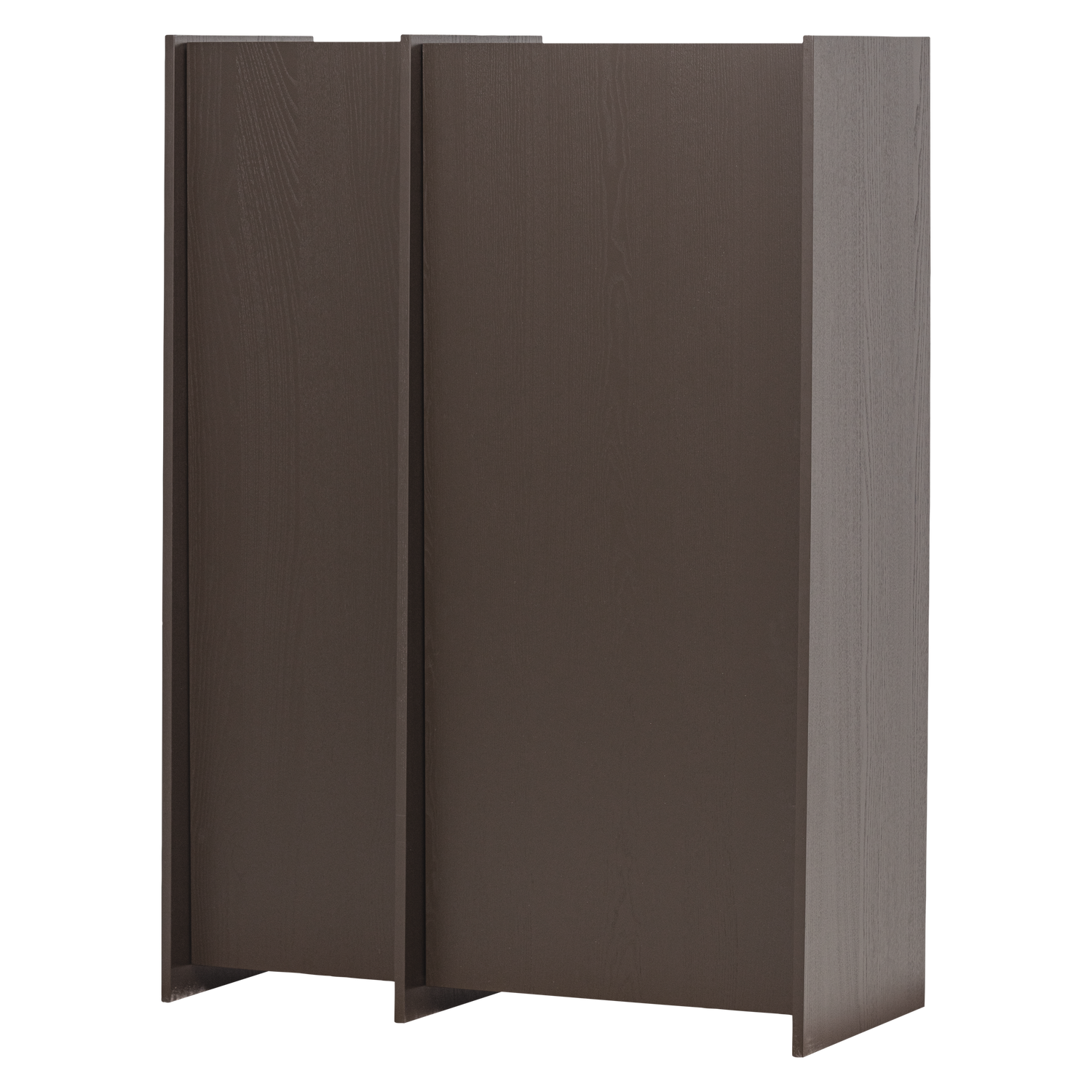 Brock 2-deurs kast essen fineer warmgrijs [fsc]
